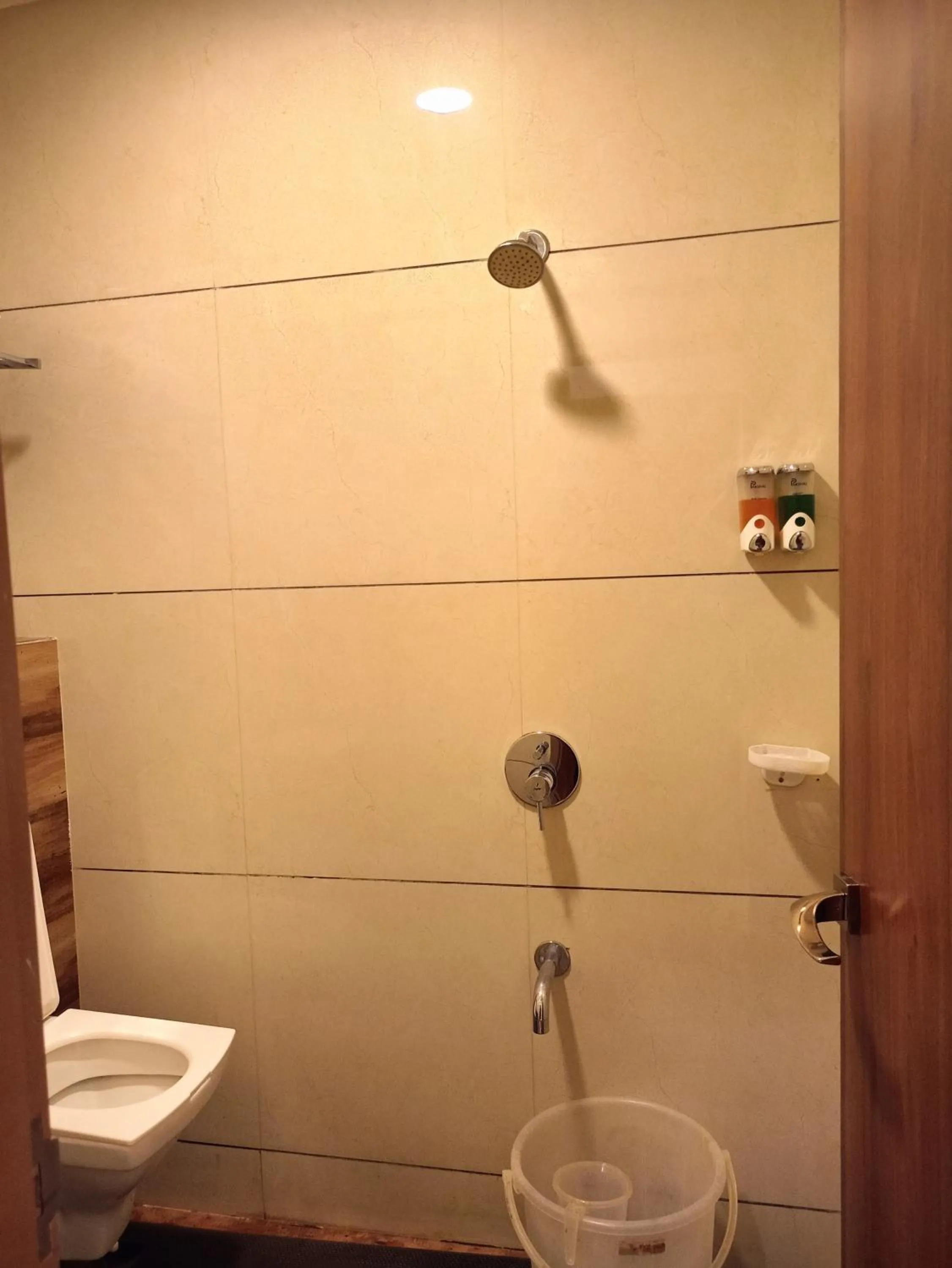 Shower in Hotel Dream Inn Thane
