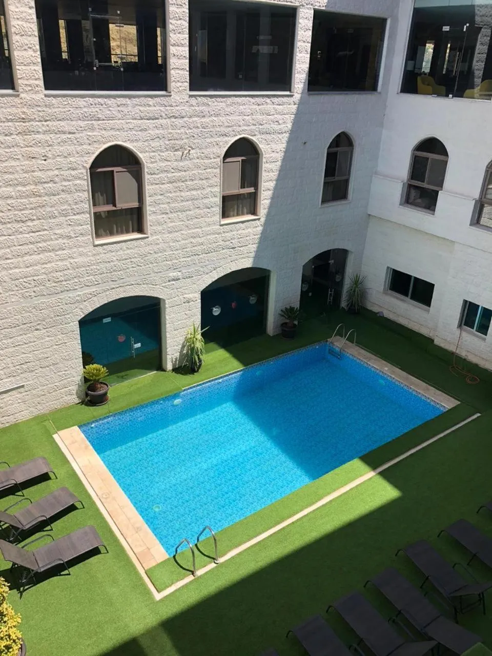 Pool view in The RN Hotels