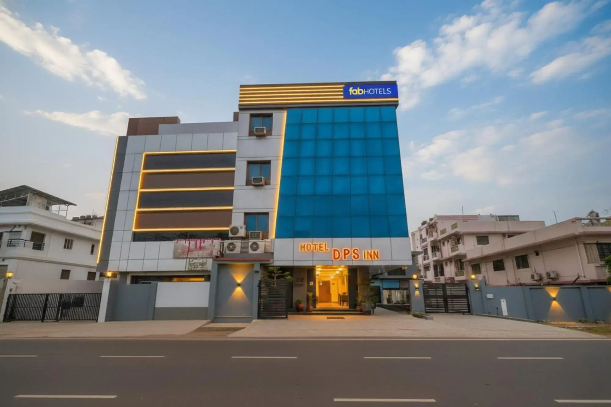 Property building in FabHotel DPS International Property building in FabHotel DPS International