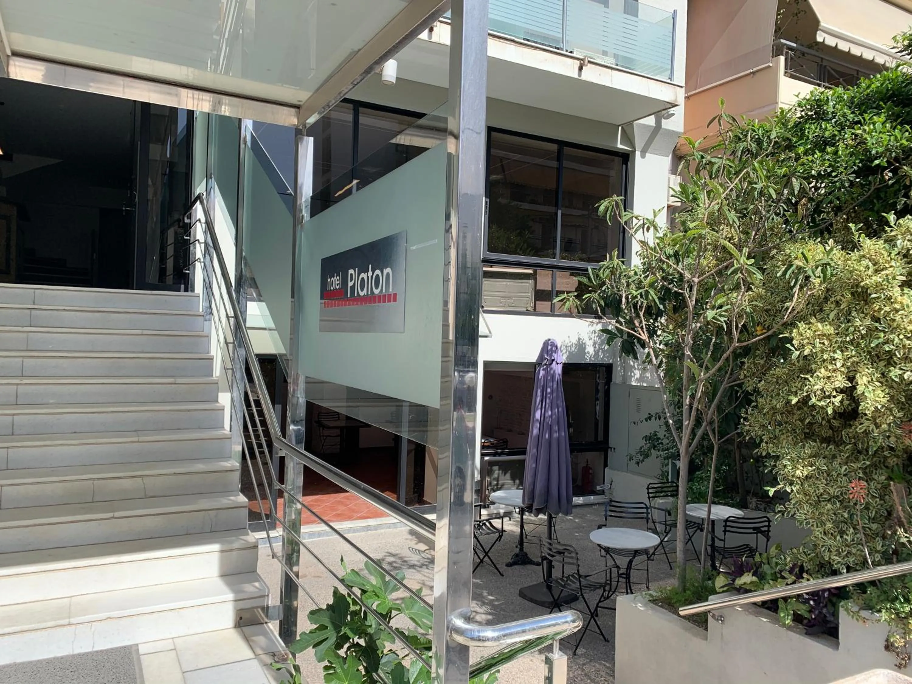 Property building in Platon Hotel