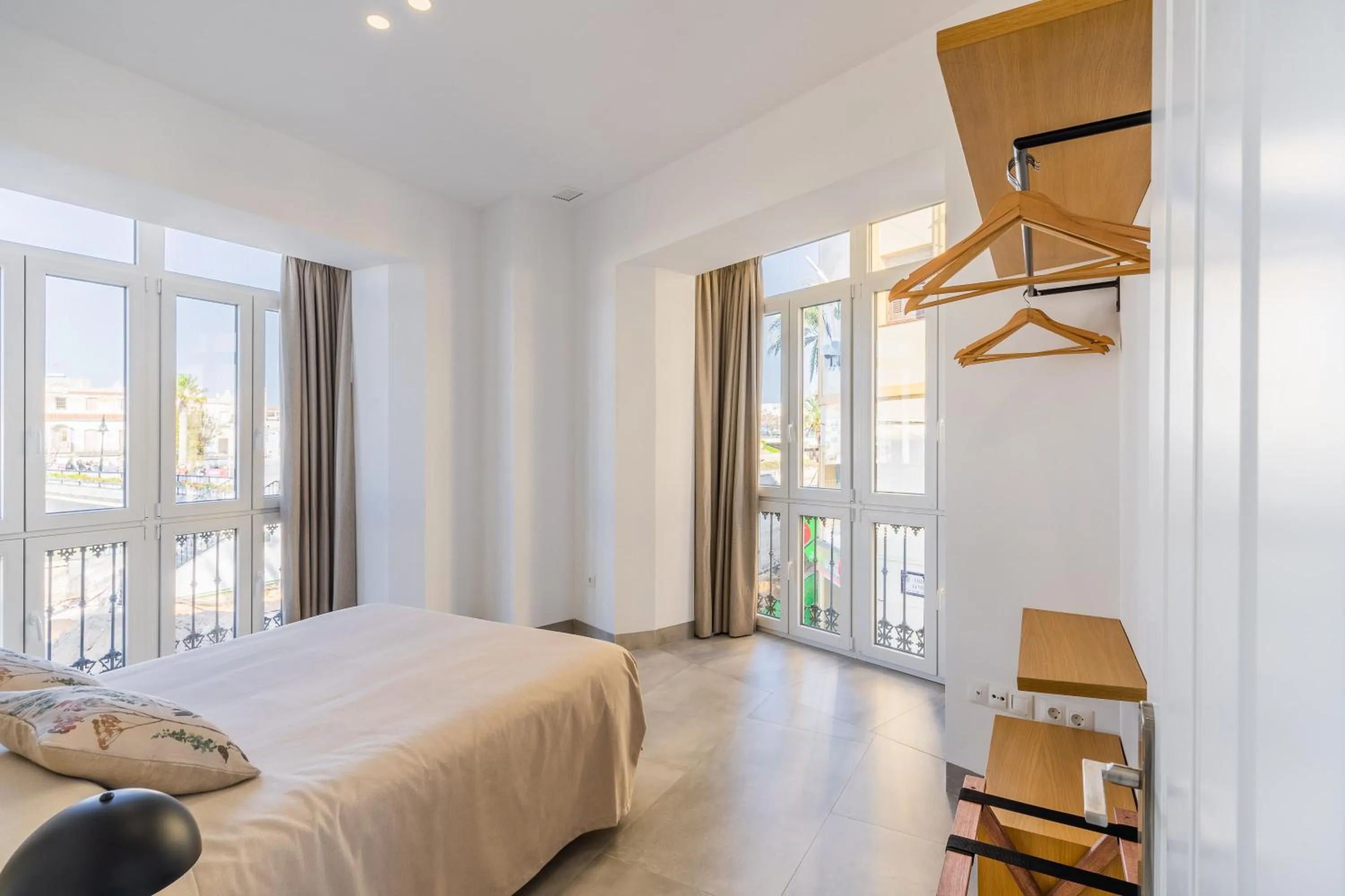 Bed in CASA DE LA VEGA SUITES