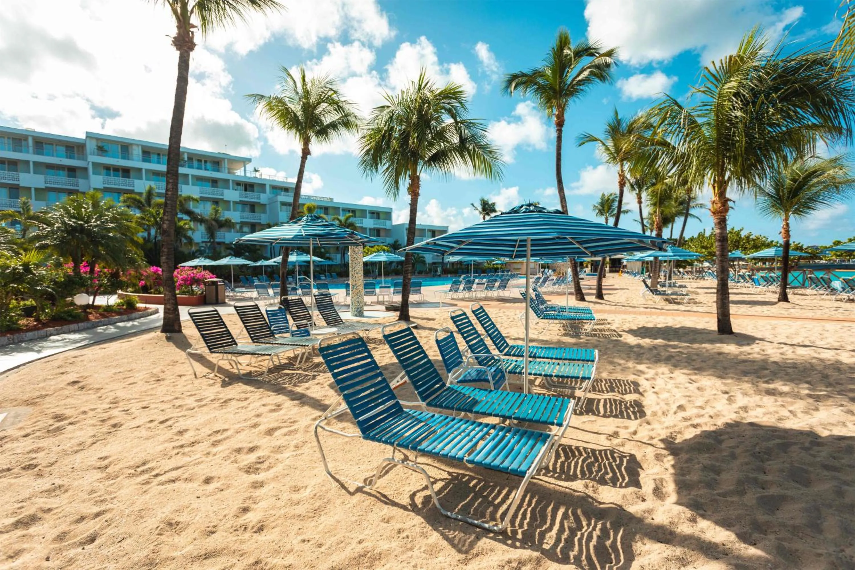 Beach in Royal Islander Club Resort La Plage