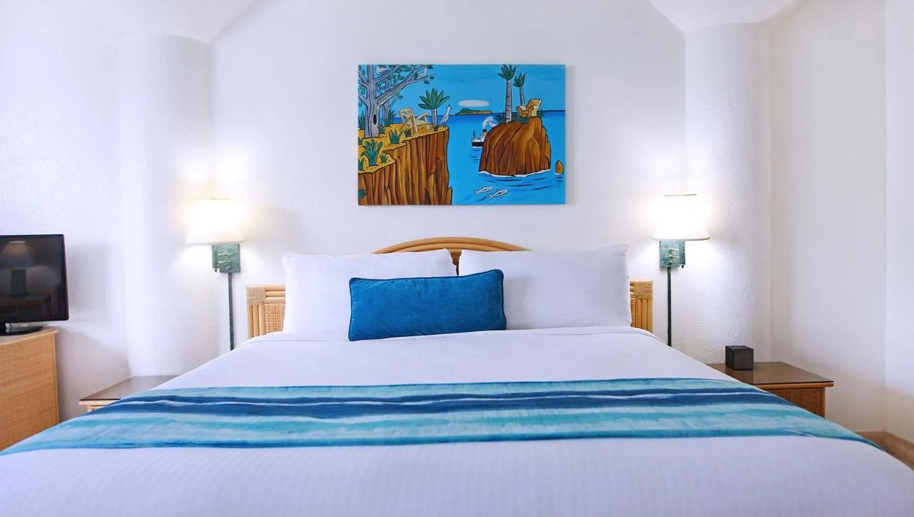 Bedroom, Bed in Royal Islander Club Resort La Plage