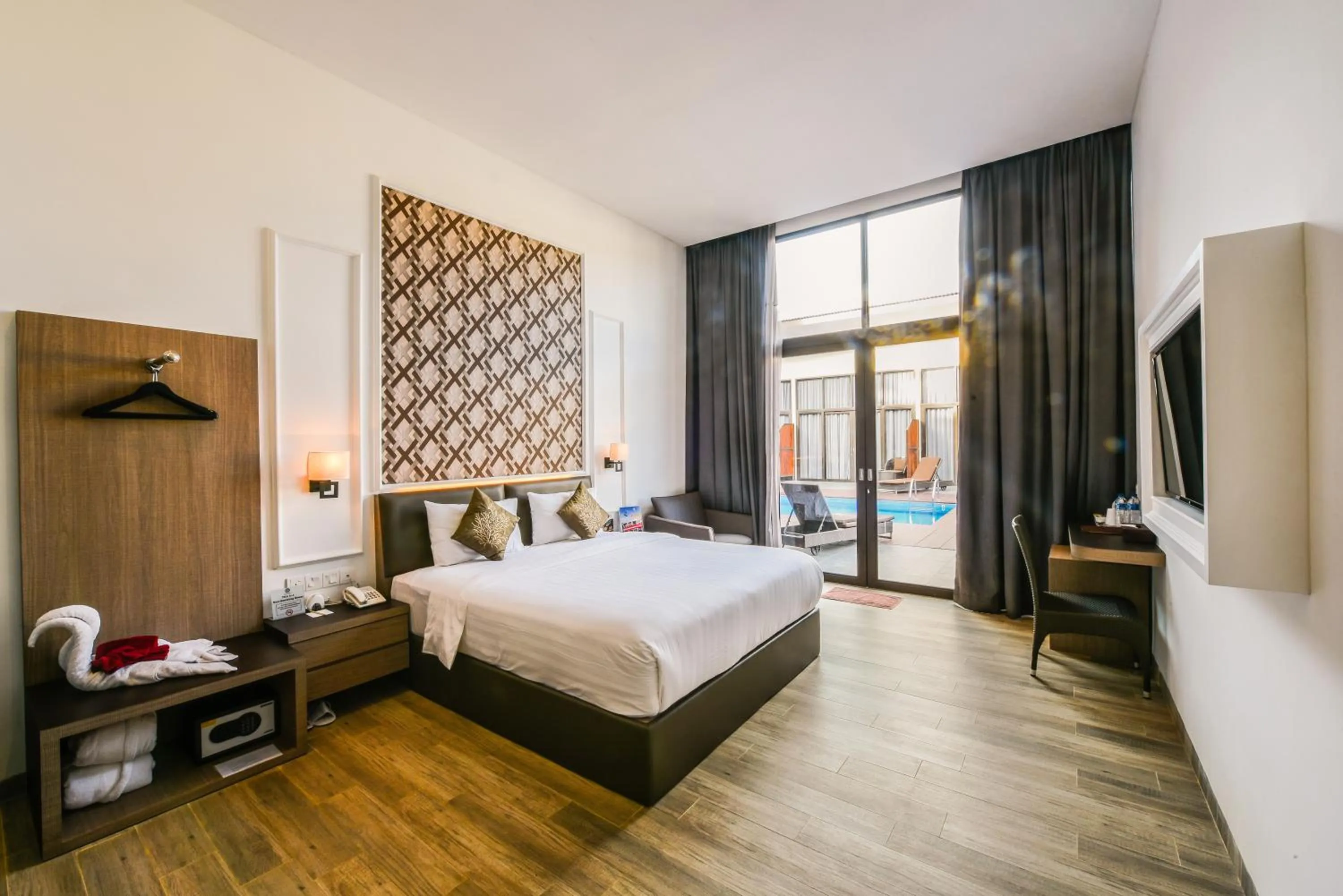 Bedroom, Bed in Woda Villa & Spa