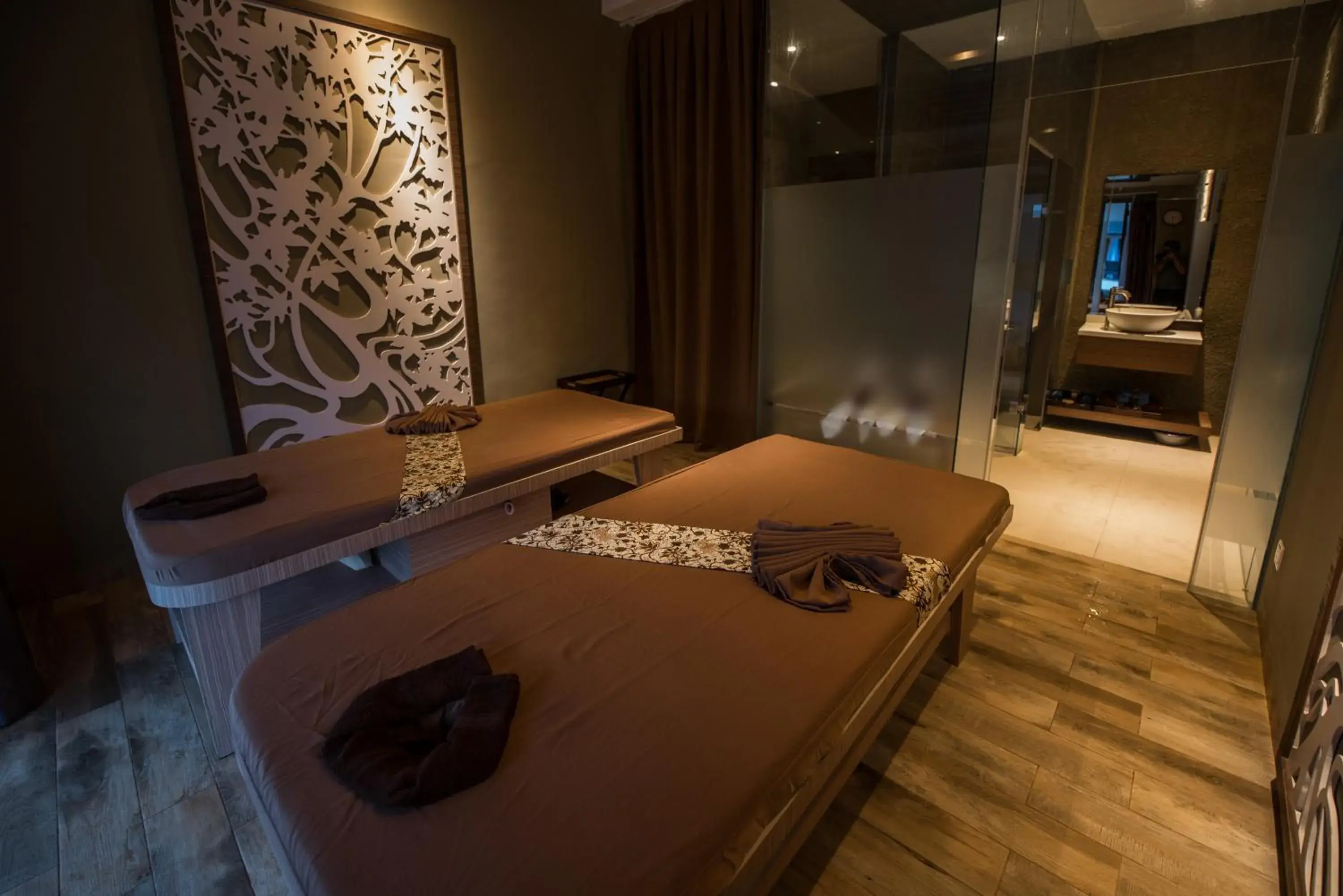 Spa and wellness centre/facilities, Bed in Woda Villa & Spa Spa and wellness centre/facilities, Bed in Woda Villa & Spa