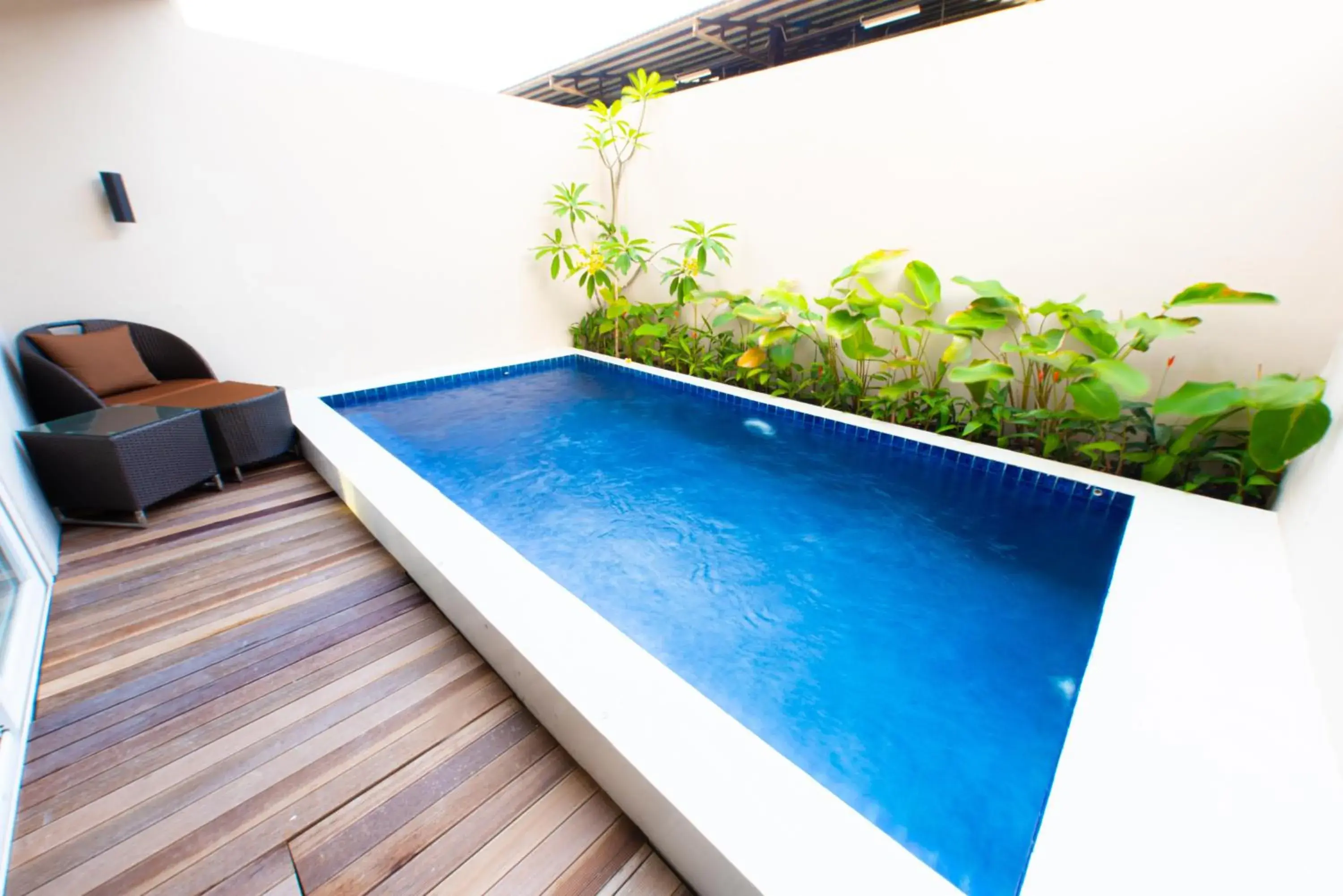 Pool view in Woda Villa & Spa Pool view in Woda Villa & Spa