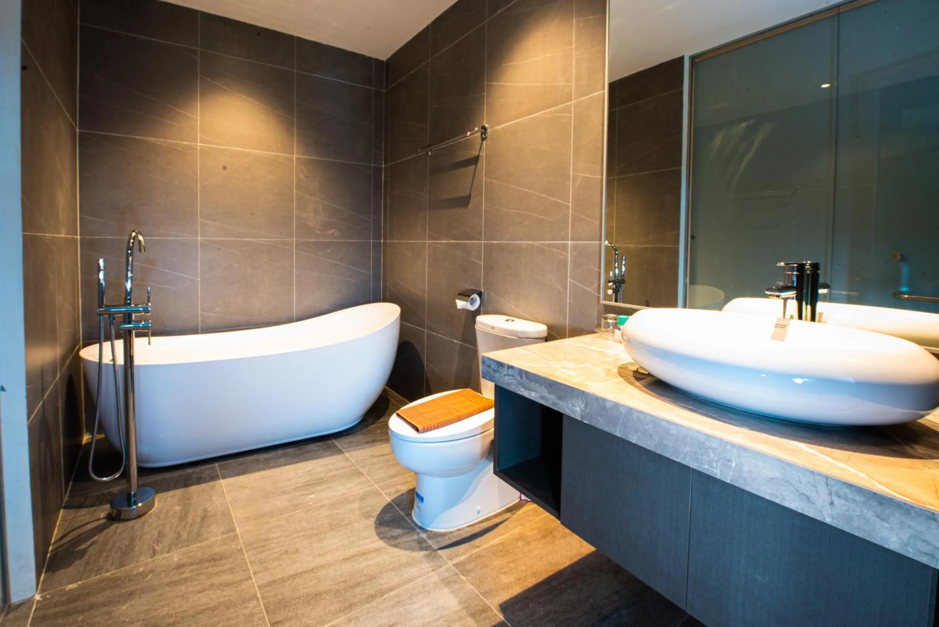 Bathroom in Woda Villa & Spa