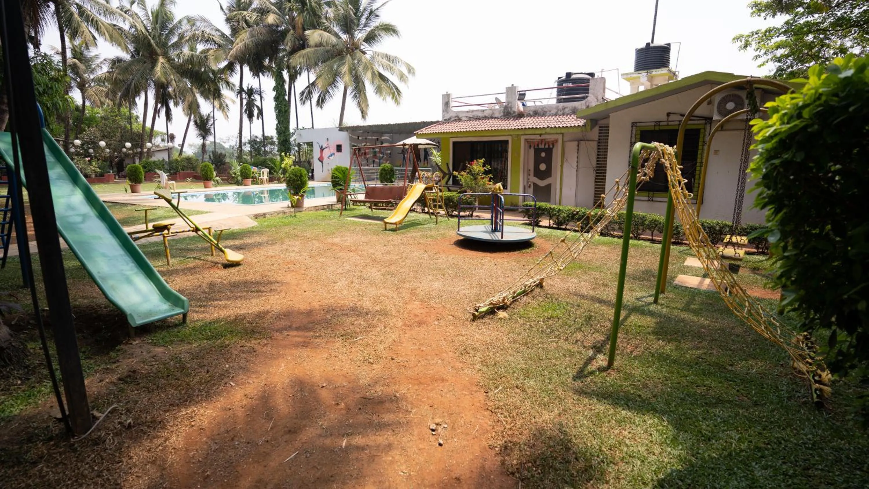 Garden in Ruturaj Inn Alibag