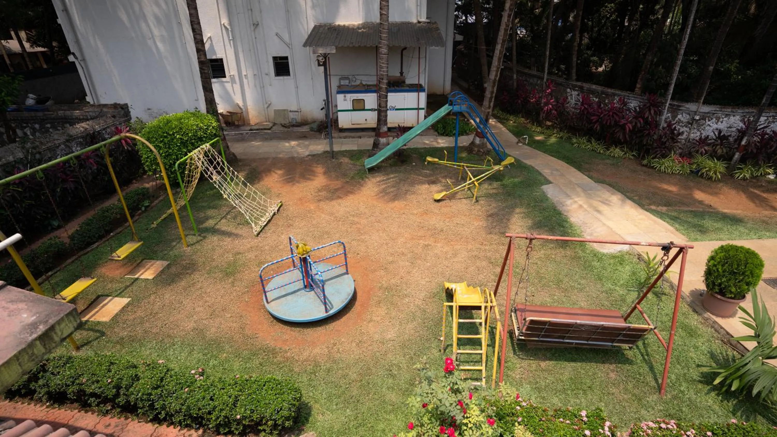 Children play ground in Ruturaj Inn Alibag