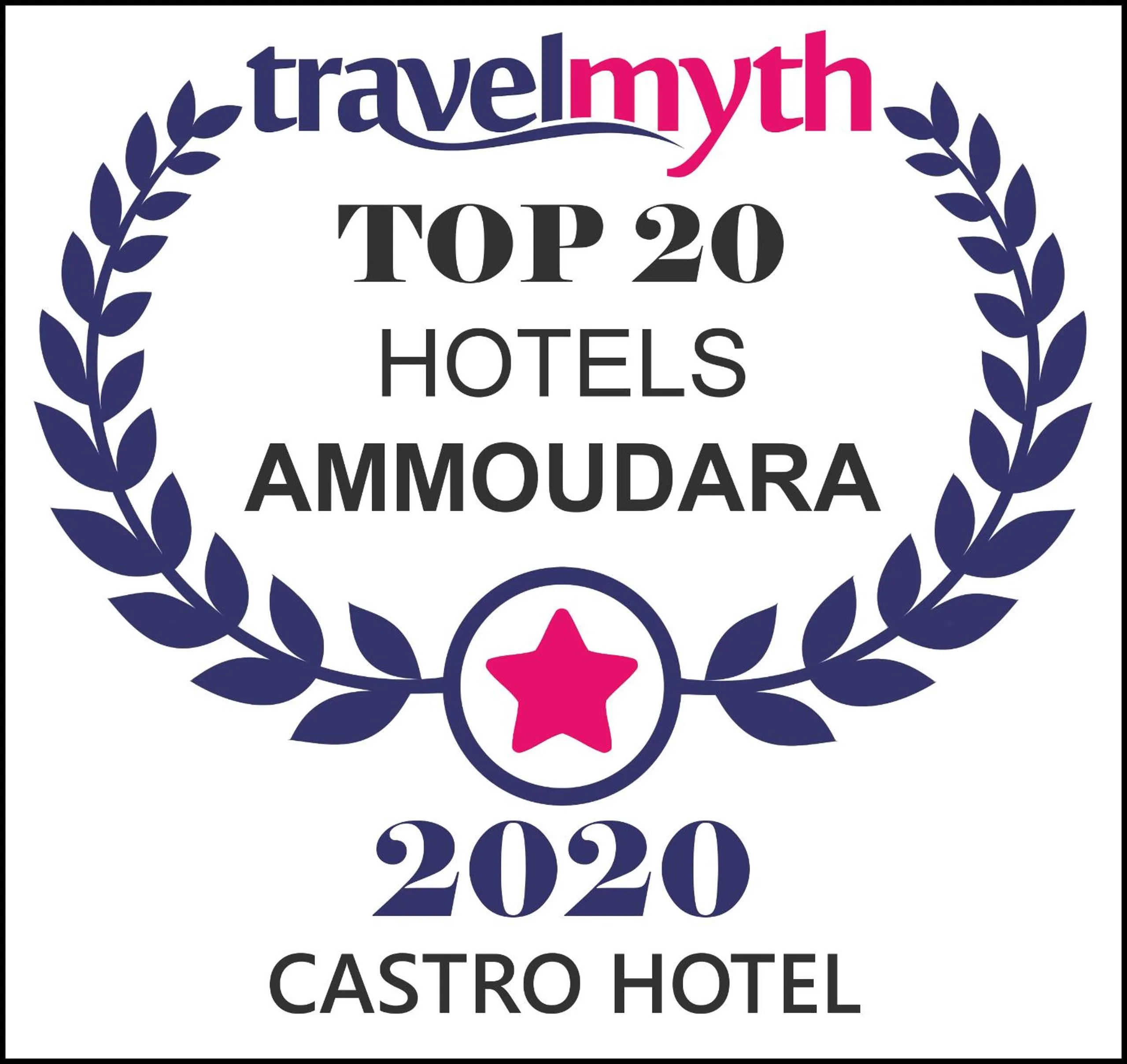 Certificate/Award in Castro Hotel