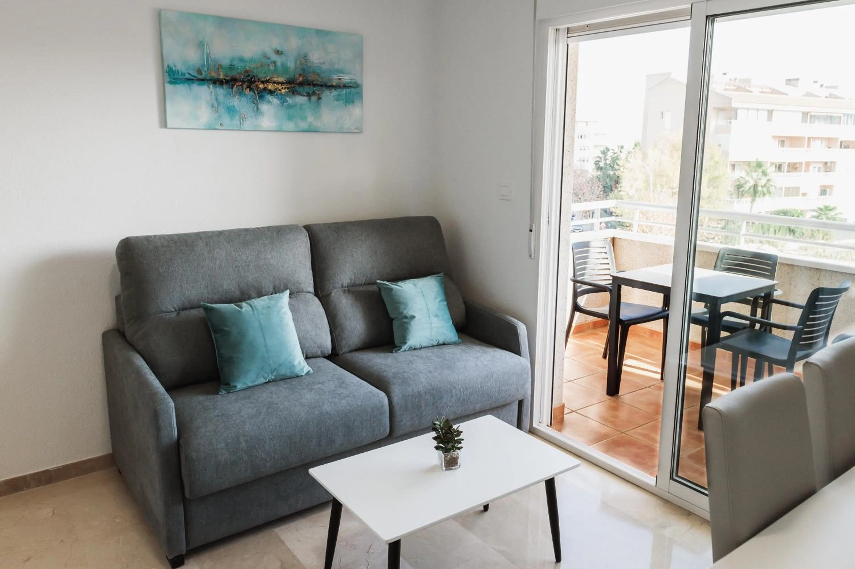 Seating area in Nacavi Albir Aparthotel