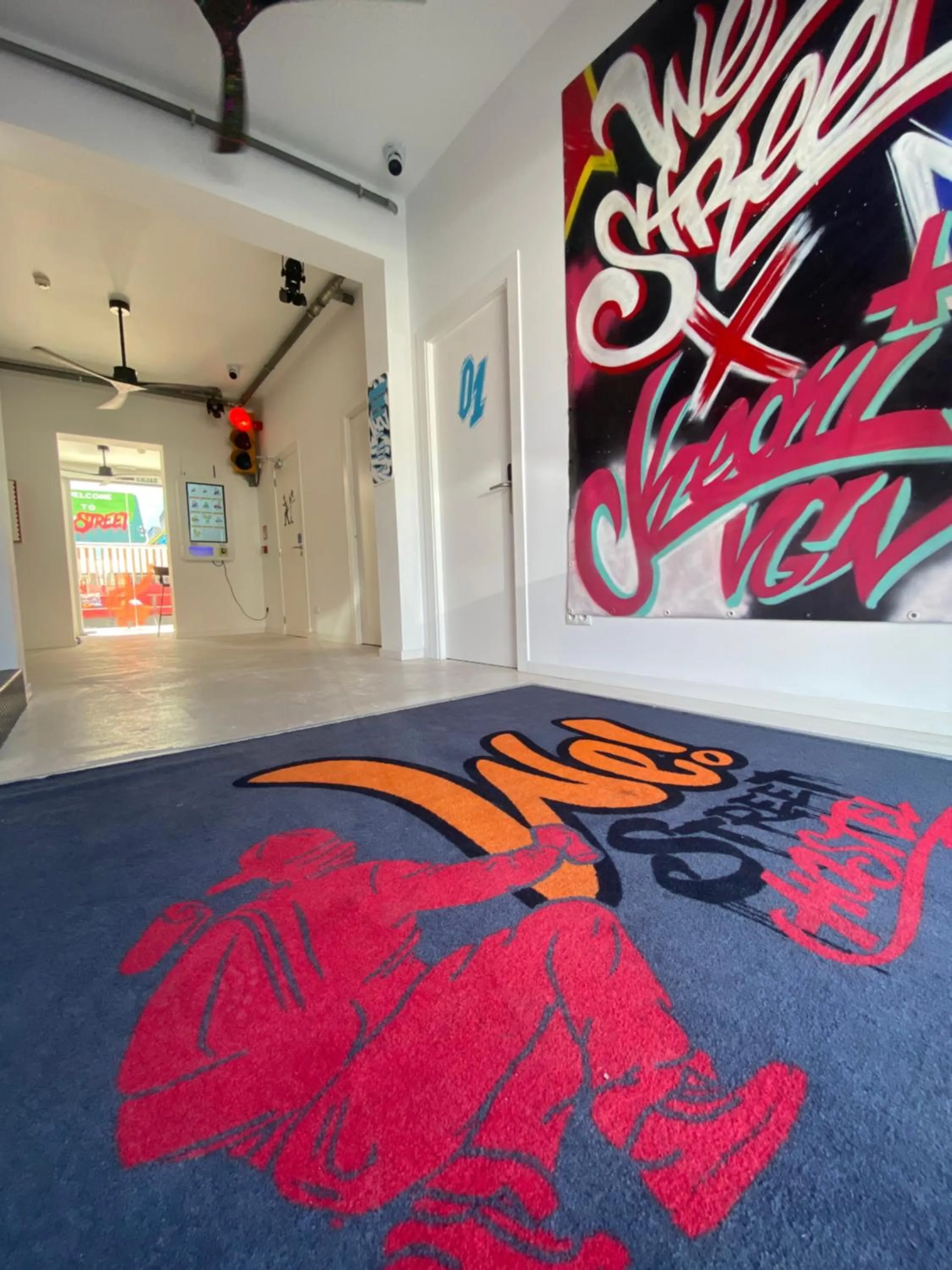 Lobby or reception in We Street Hostel - Albergue