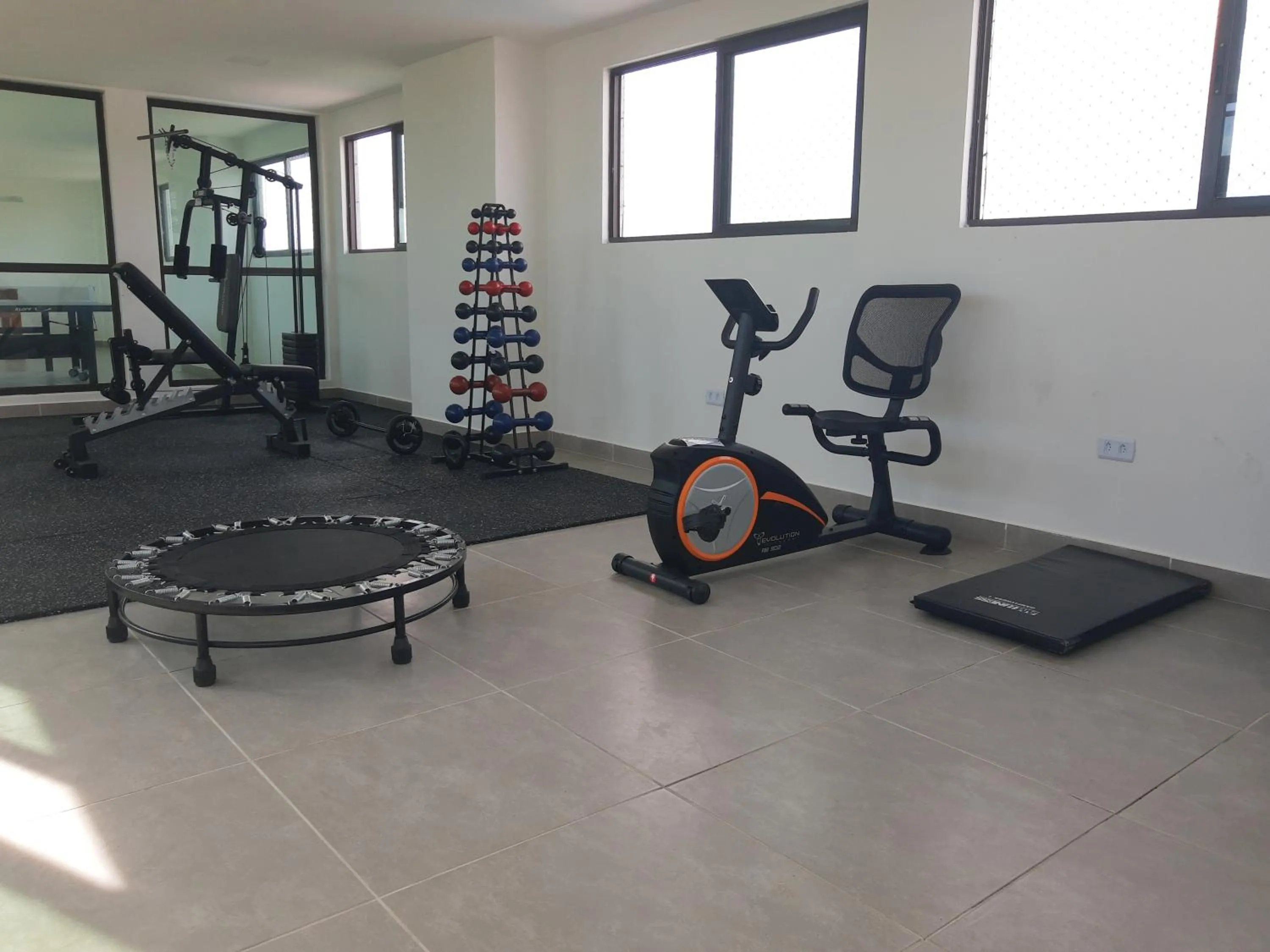 Fitness centre/facilities in No centro de Porto de Galinhas Praia Flats Temporada - Porto Blue 03