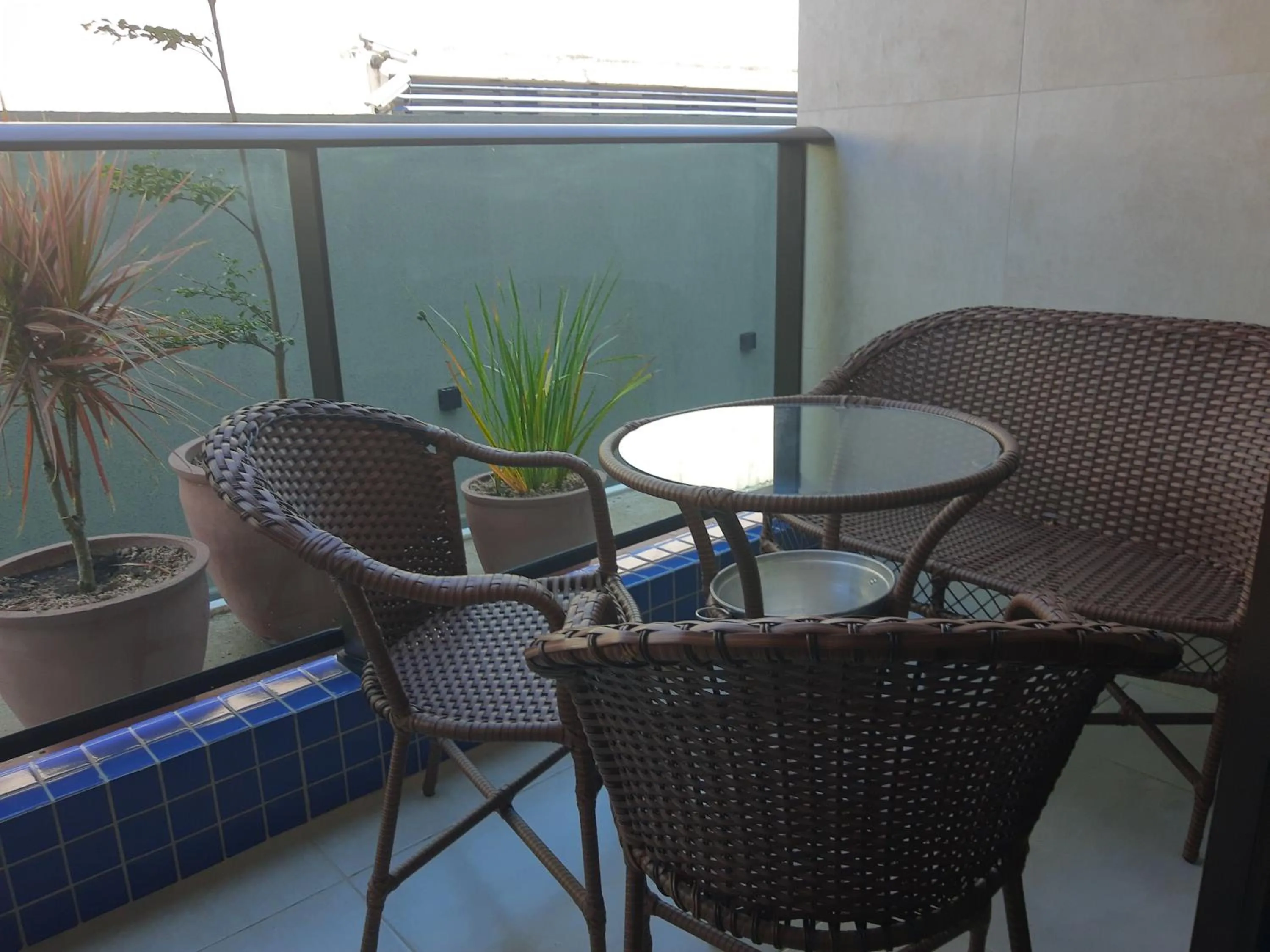 Patio in No centro de Porto de Galinhas Praia Flats Temporada - Porto Blue 03