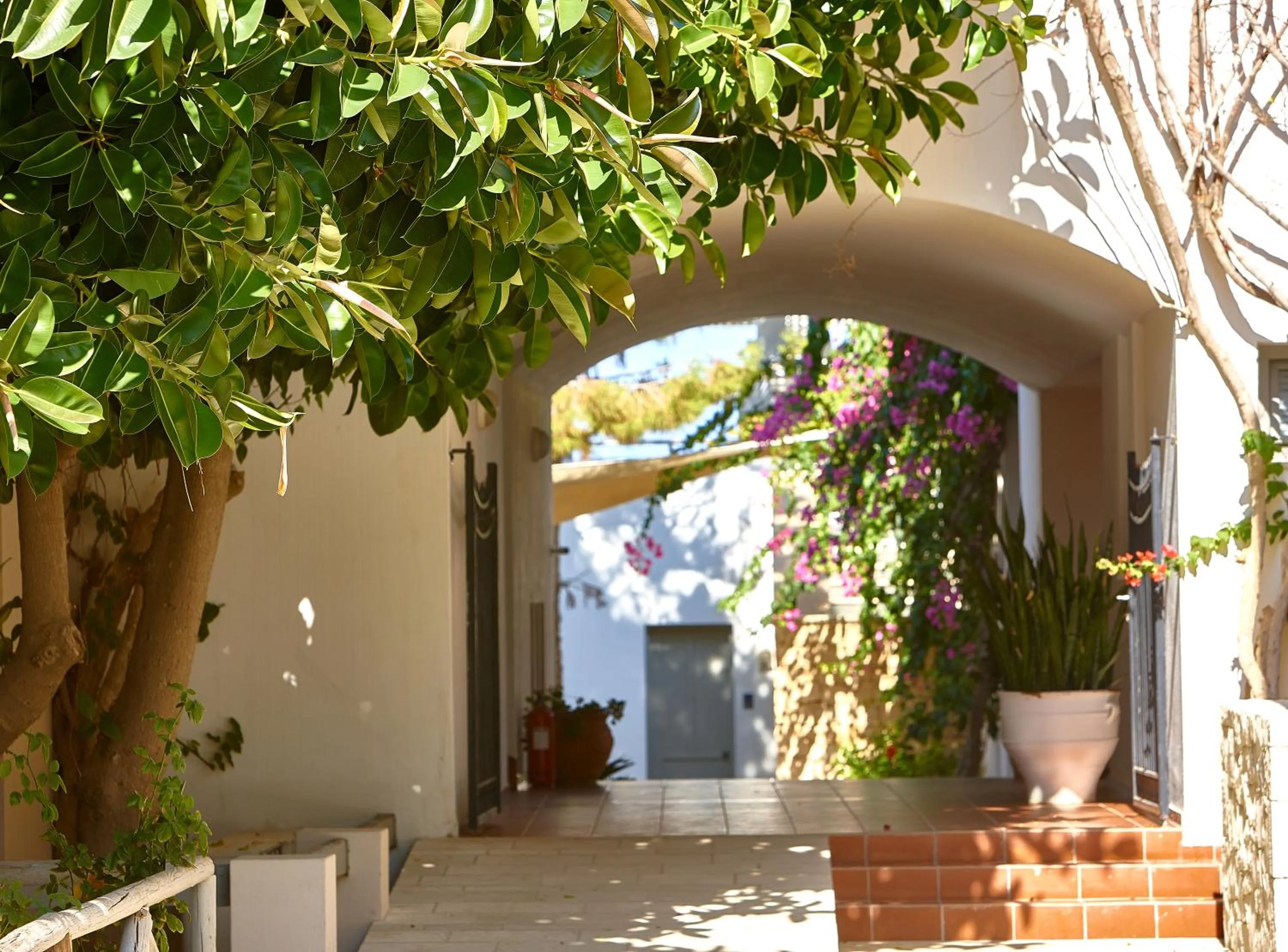 Patio in Castello Village Resort