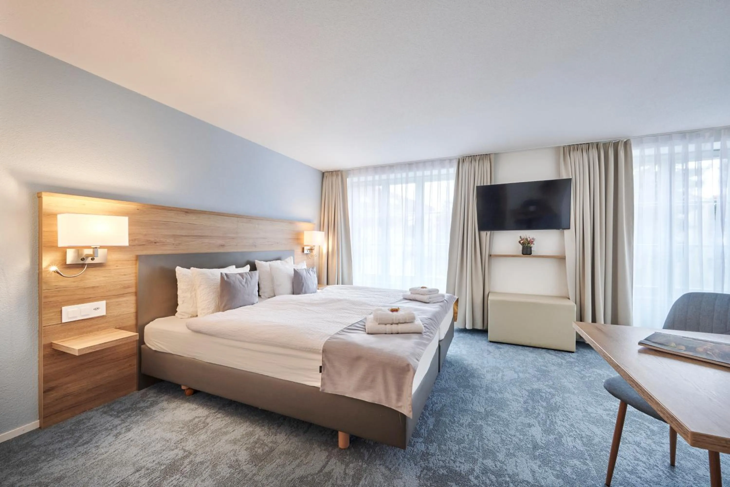 Bed in Aparthotel Krone - Self Check-In