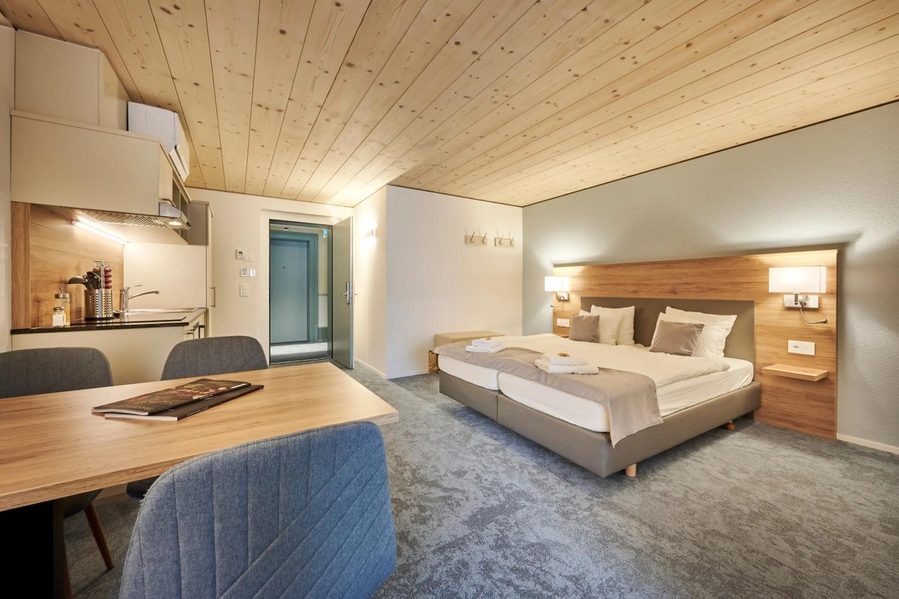 Bed in Aparthotel Krone - Self Check-In