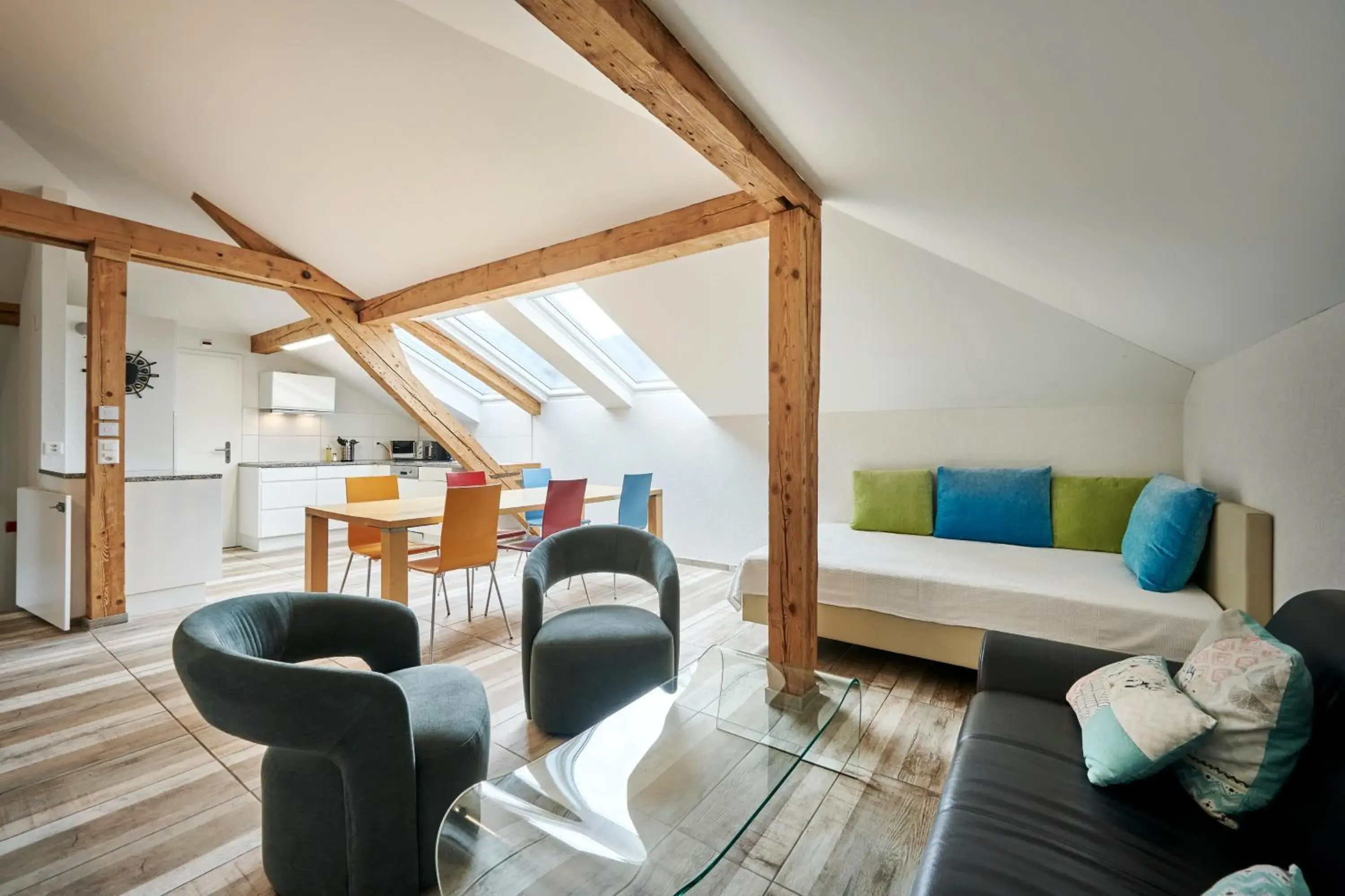 Living room in Aparthotel Krone - Self Check-In Living room in Aparthotel Krone - Self Check-In