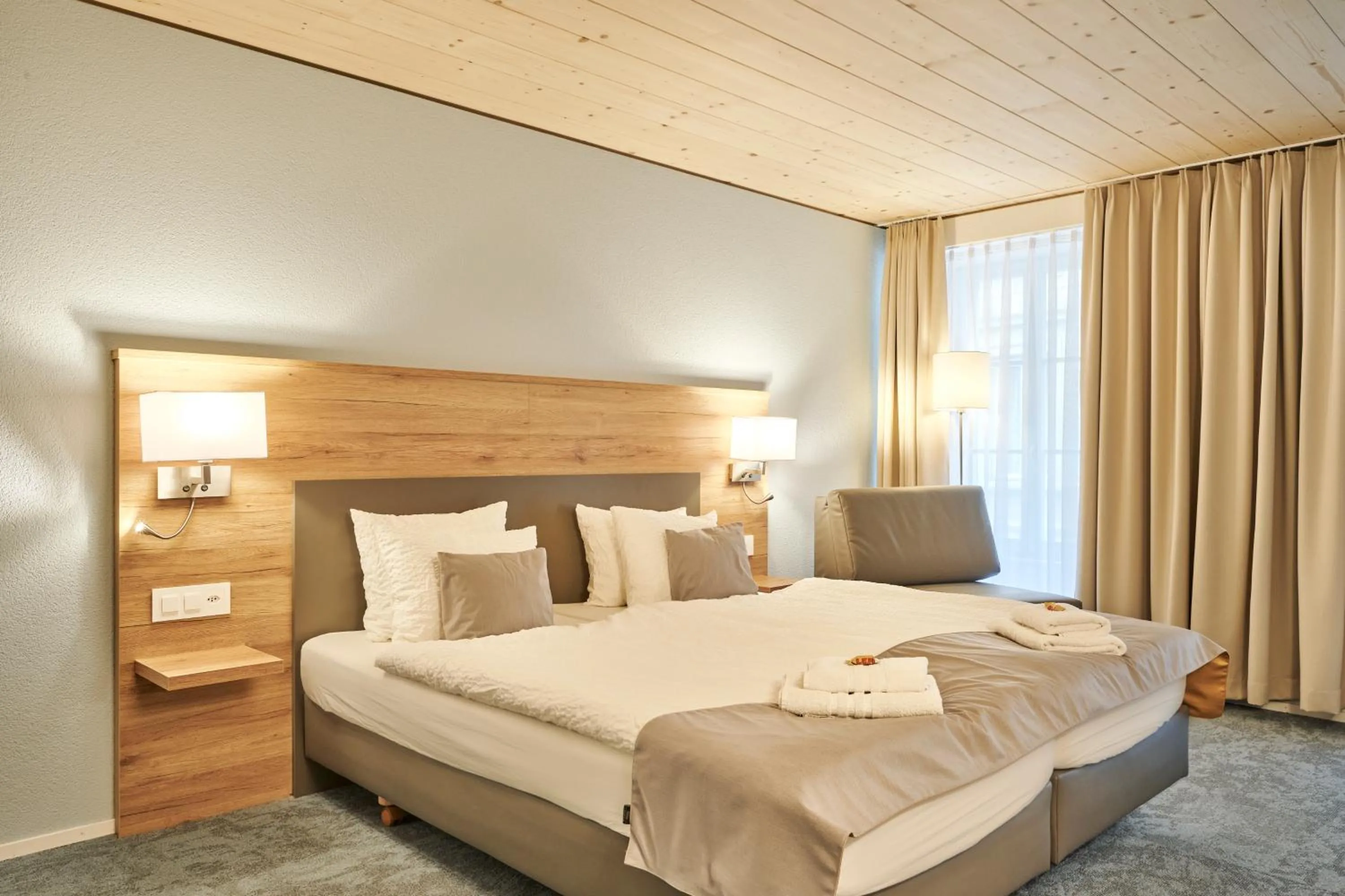 Bed in Aparthotel Krone - Self Check-In