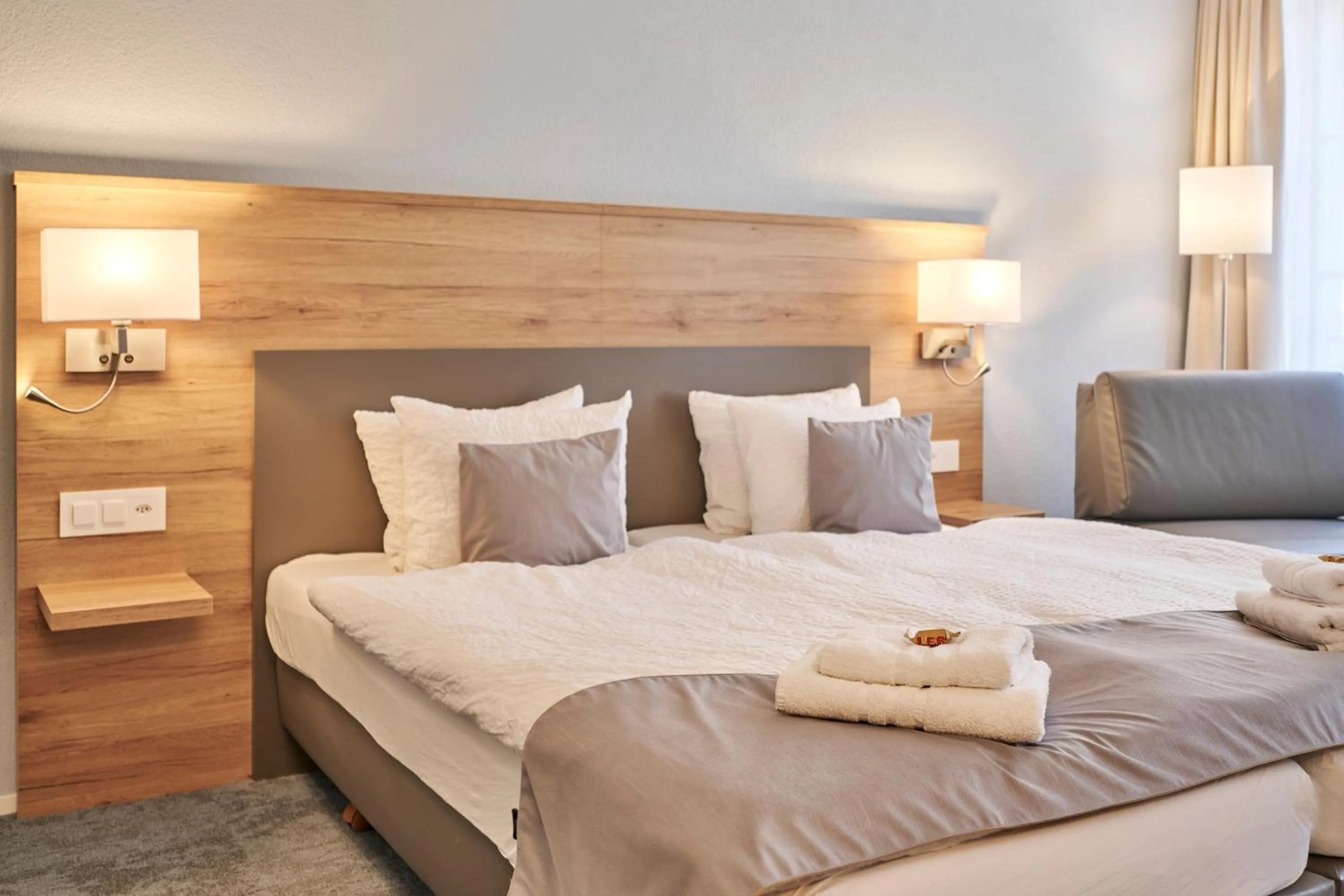 Bed in Aparthotel Krone - Self Check-In