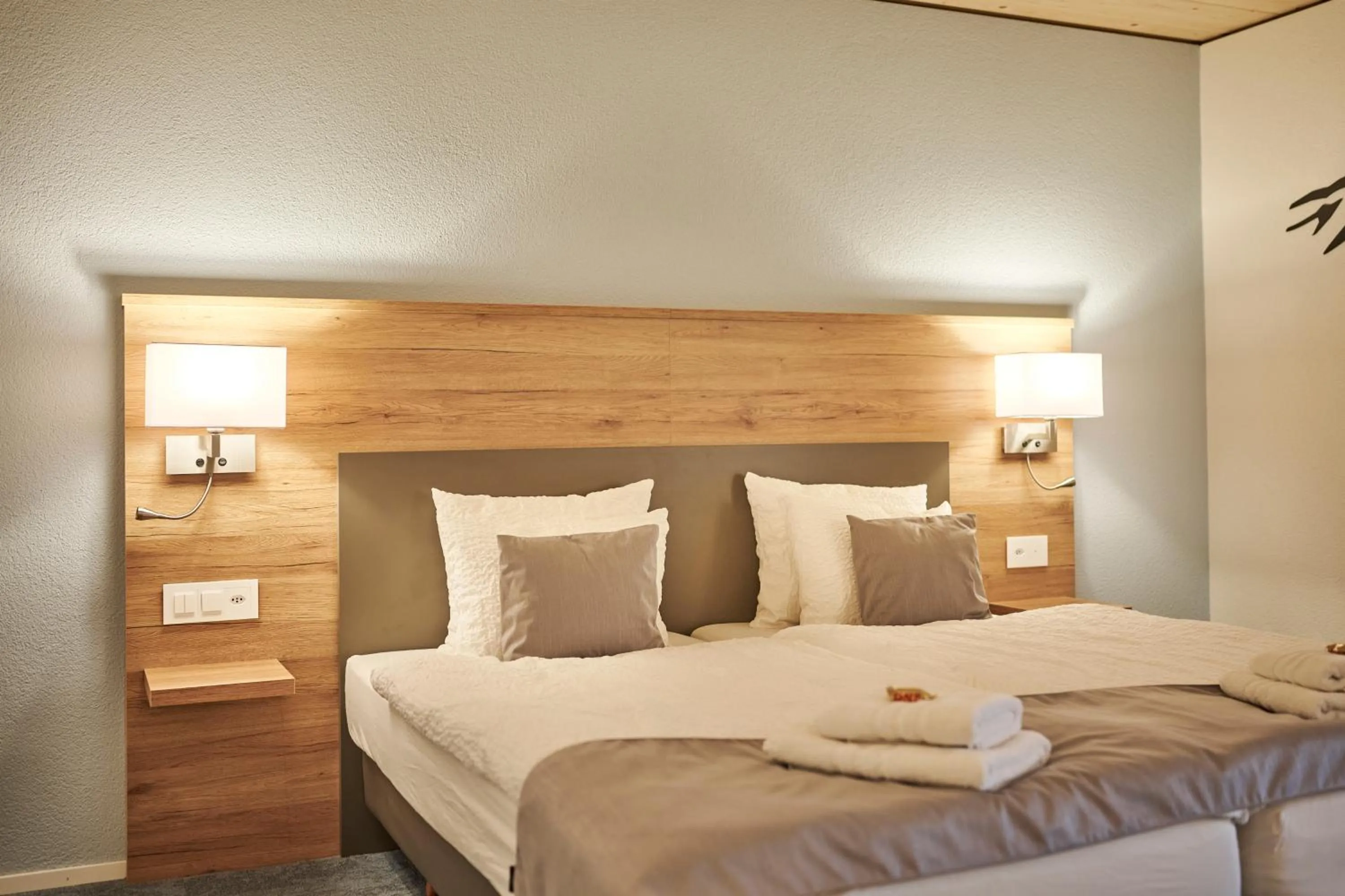 Bed in Aparthotel Krone - Self Check-In