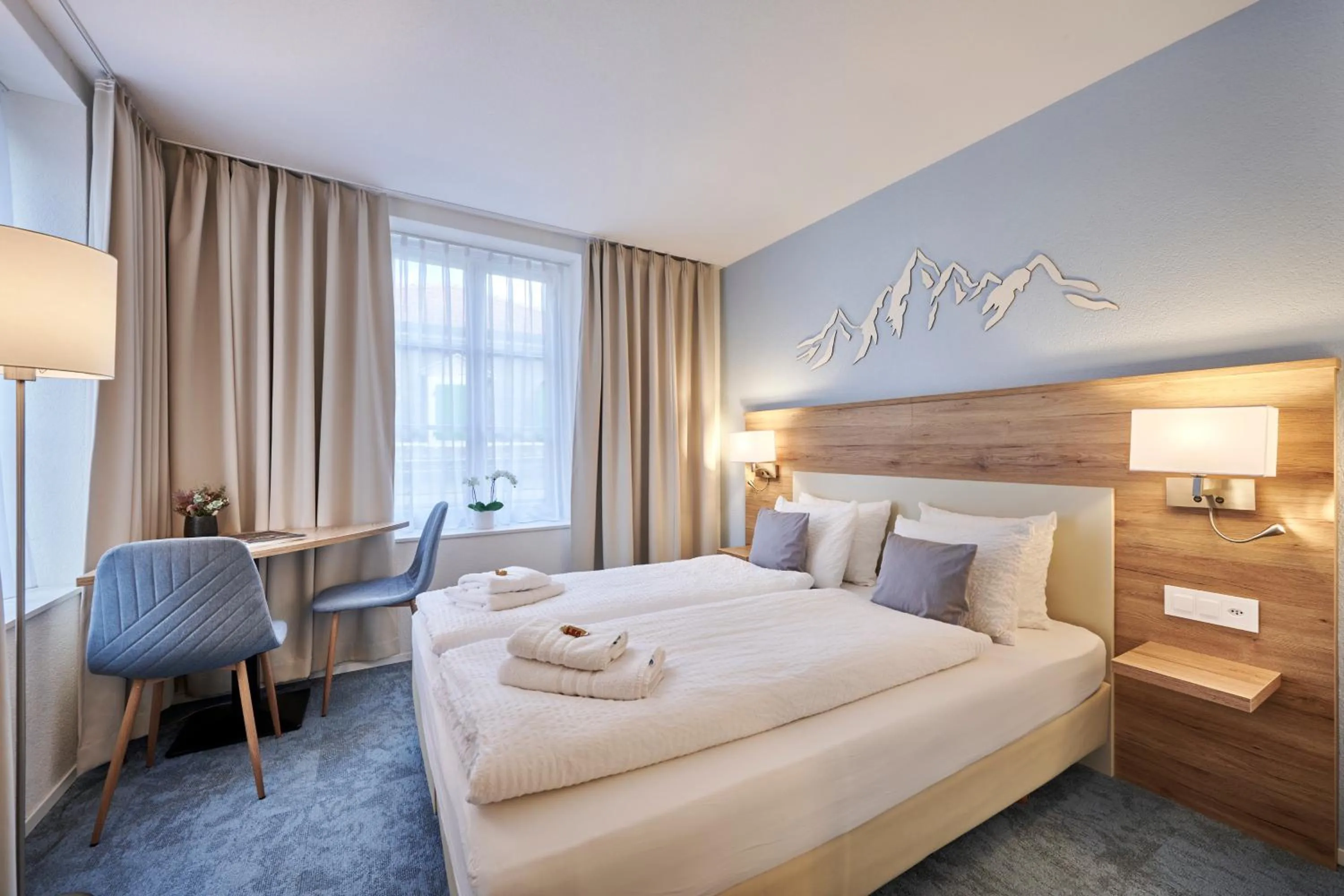 Bed in Aparthotel Krone - Self Check-In