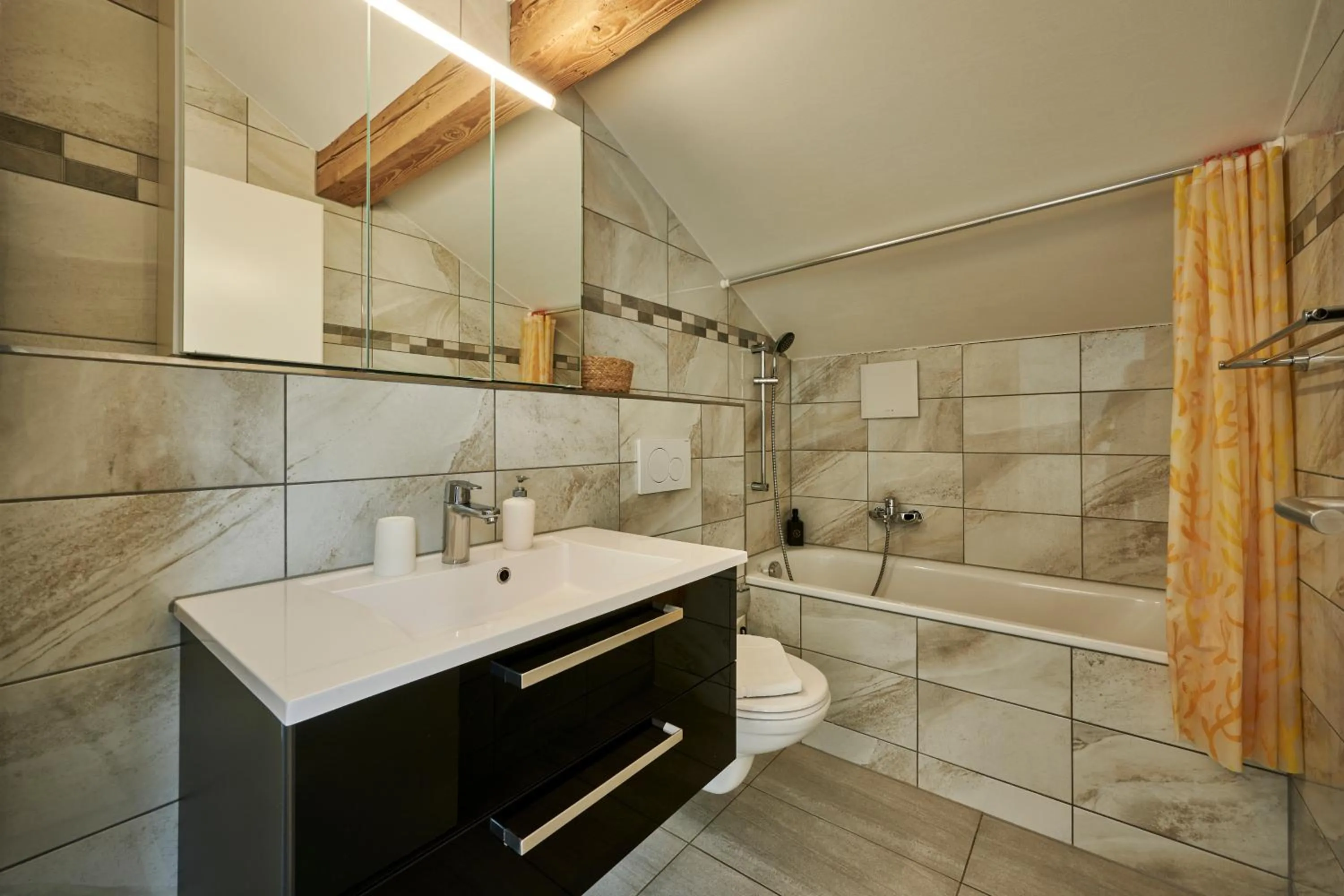 Shower in Aparthotel Krone - Self Check-In