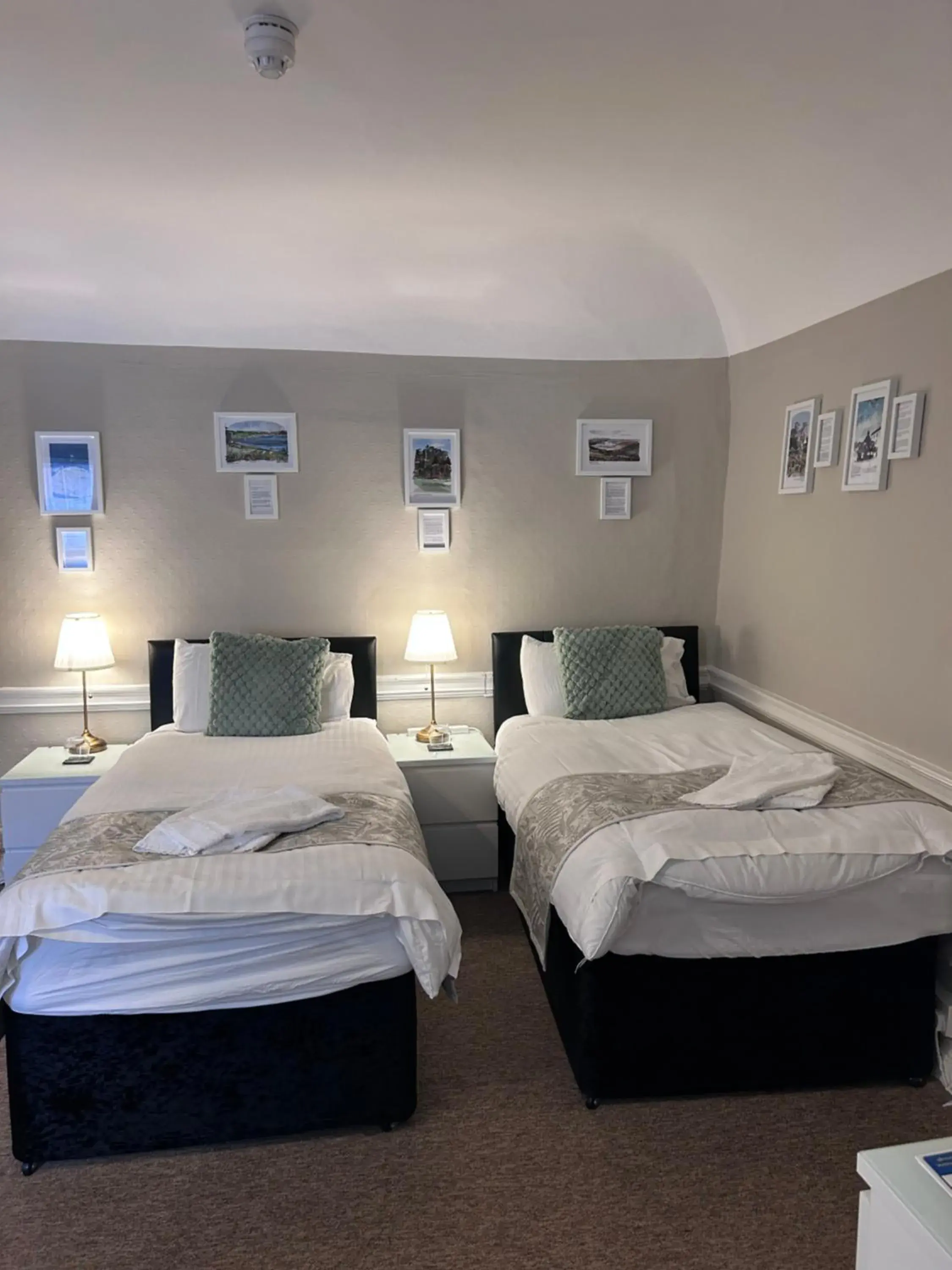 Twin Room with Bathroom in The Lethbridge Arms Twin Room with Bathroom in The Lethbridge Arms