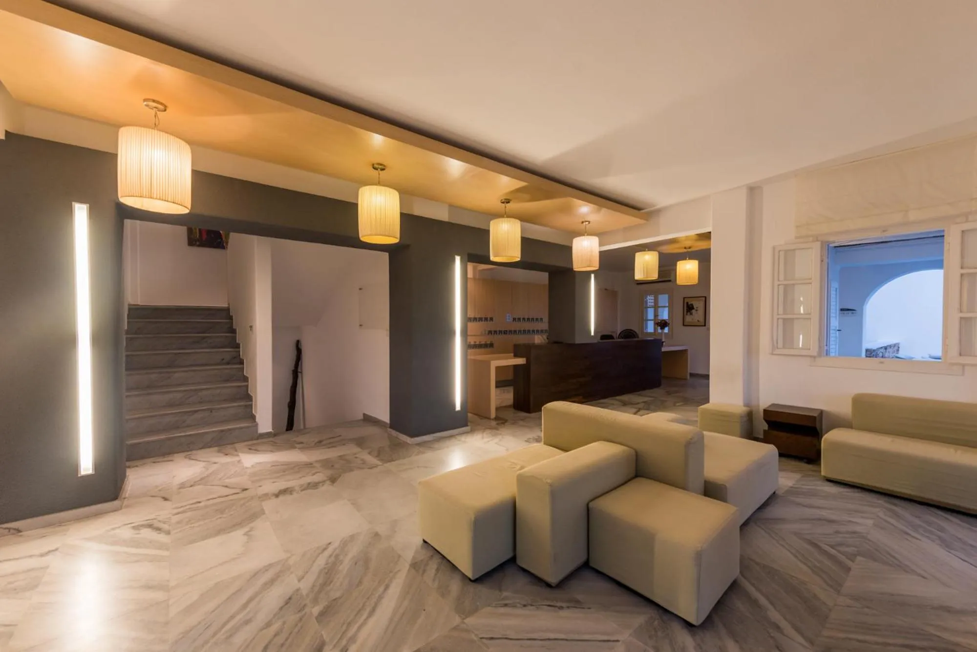 Lobby or reception in Far Out Hotel & Spa