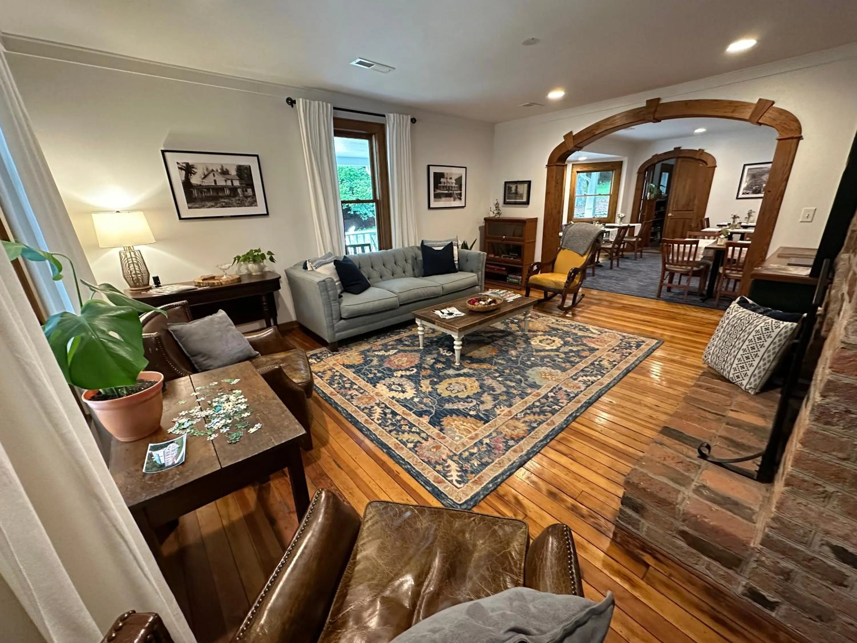 Living room in Lovill House Inn