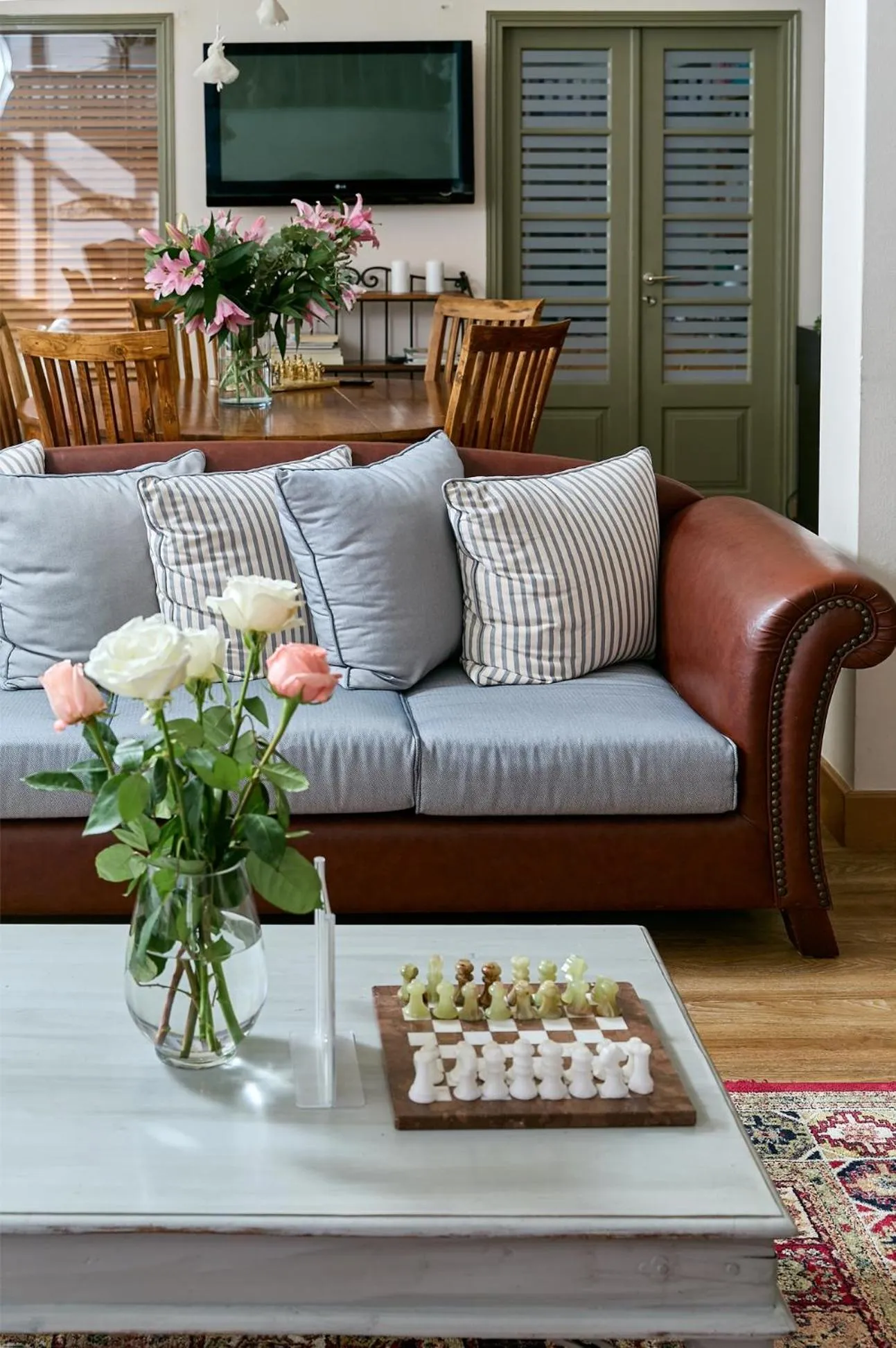 Living room in Fedriades Delphi Hotel