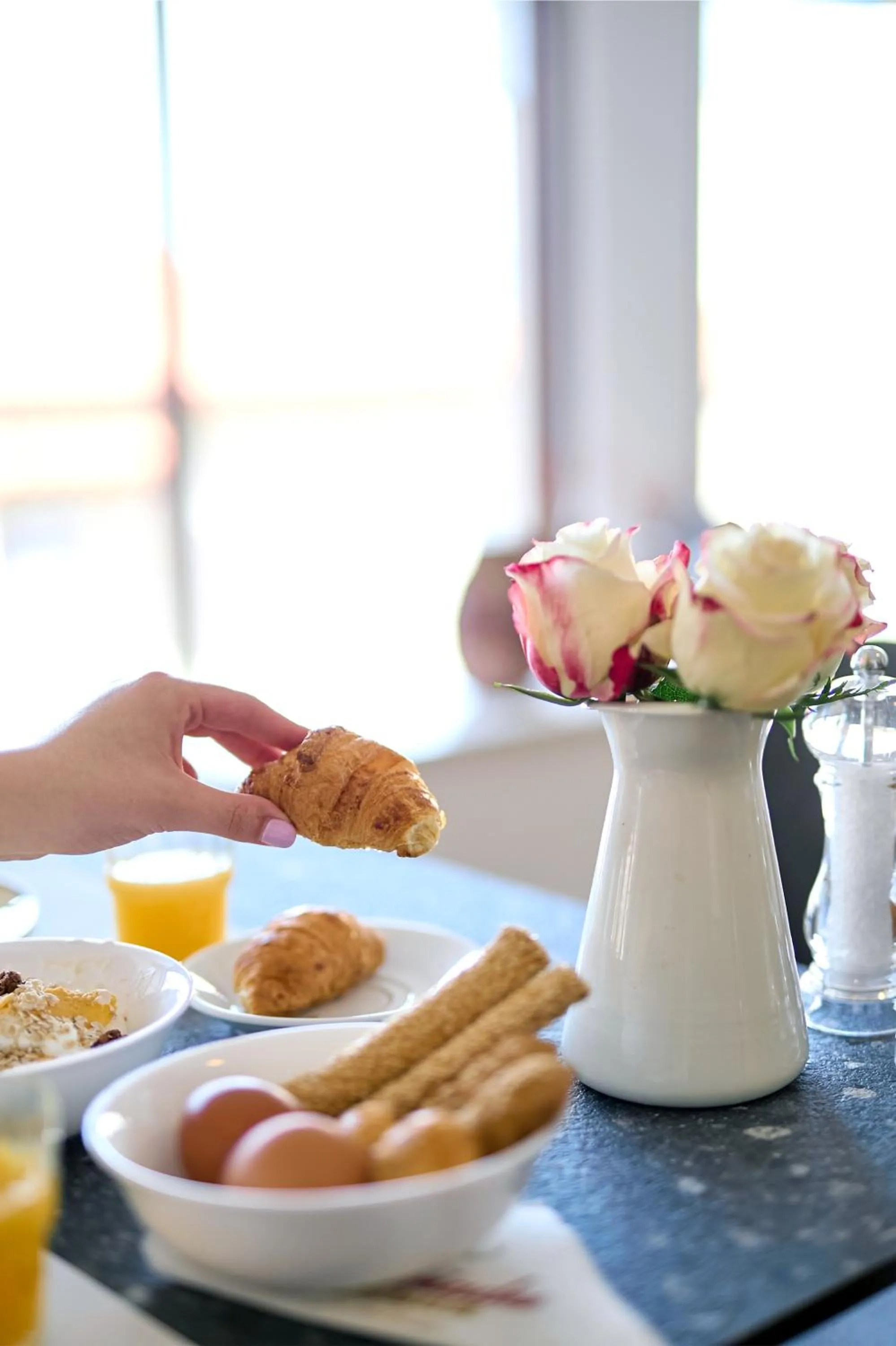 Breakfast in Fedriades Delphi Hotel