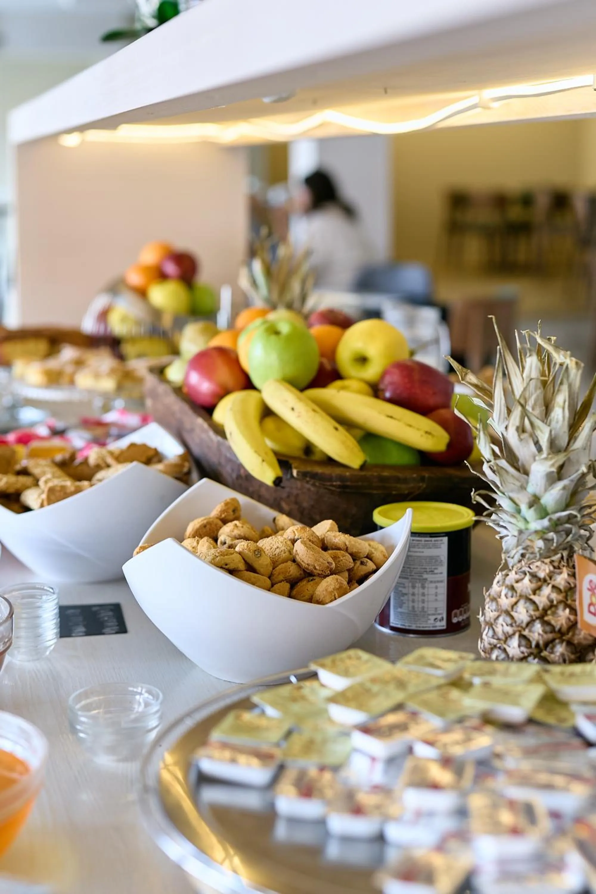 Buffet breakfast in Fedriades Delphi Hotel