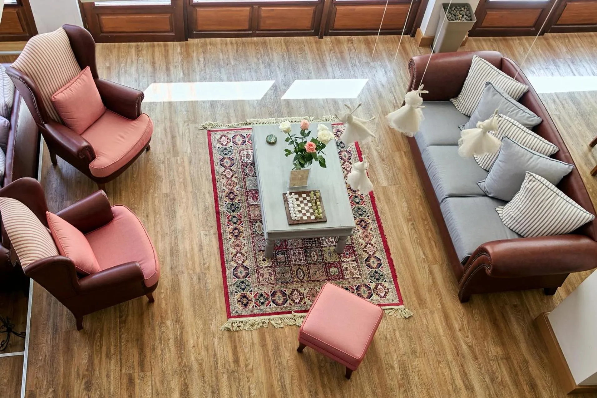 Living room in Fedriades Delphi Hotel