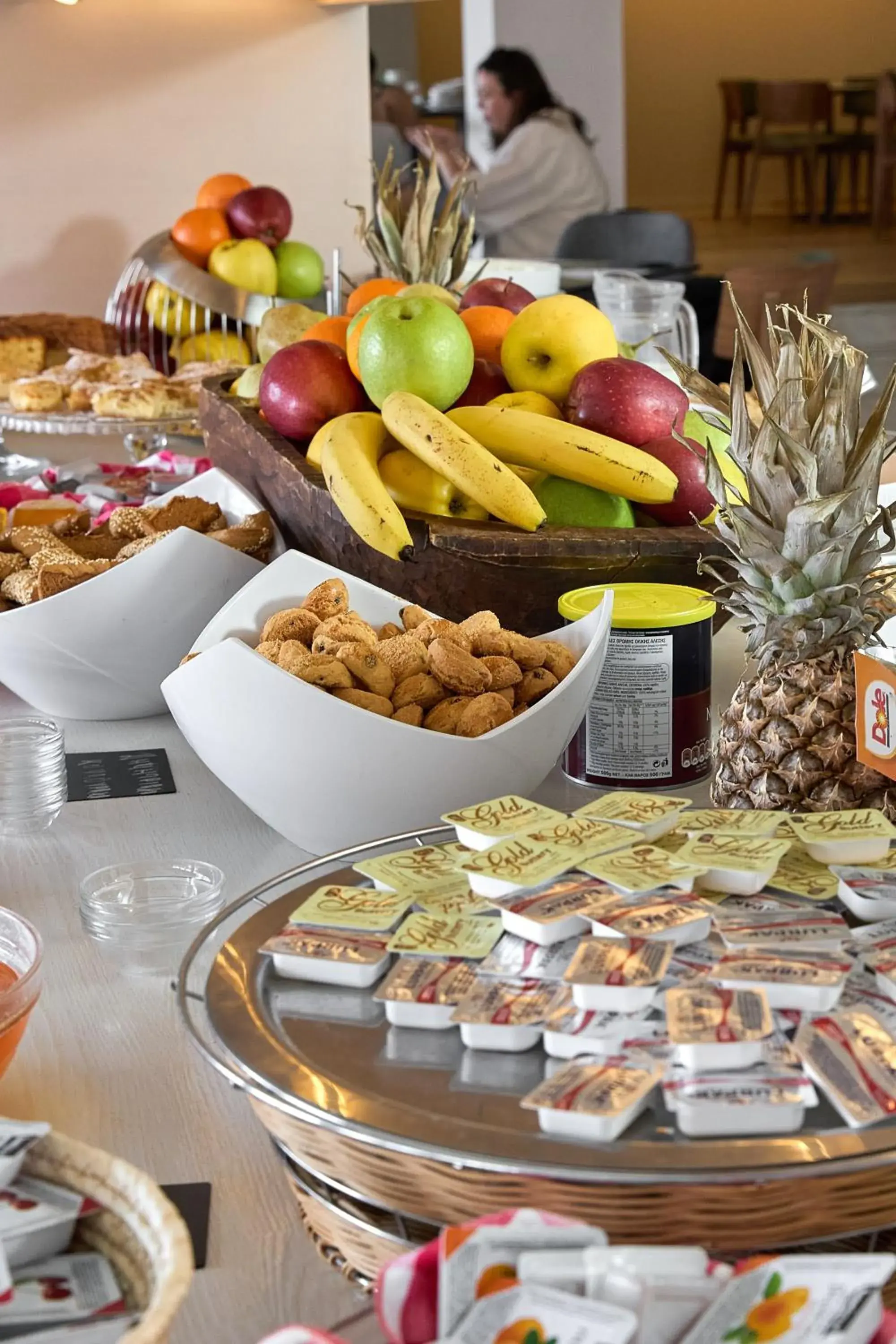Buffet breakfast in Fedriades Delphi Hotel Buffet breakfast in Fedriades Delphi Hotel