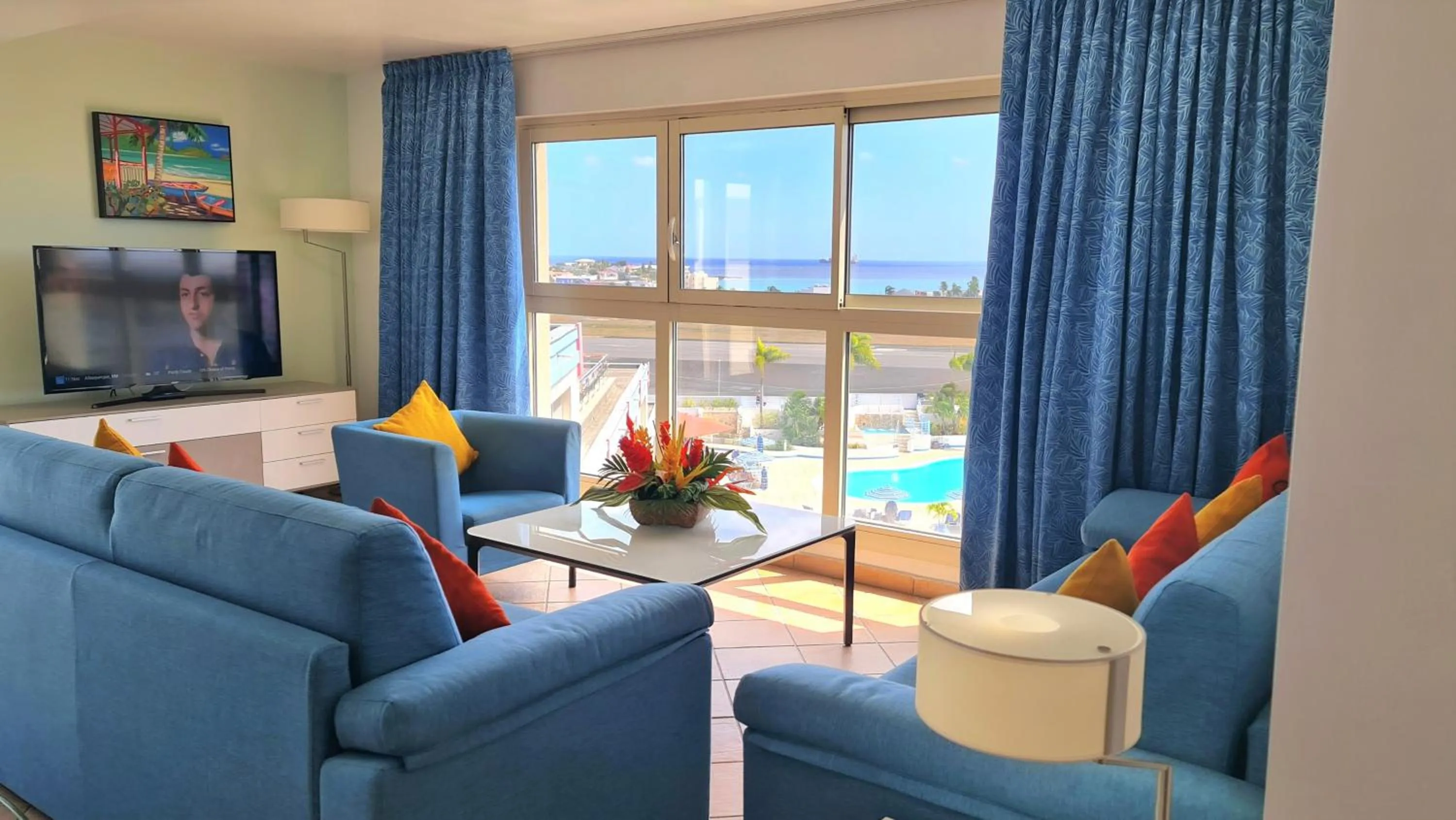 Living room in Royal Islander Club Resort La Terrasse