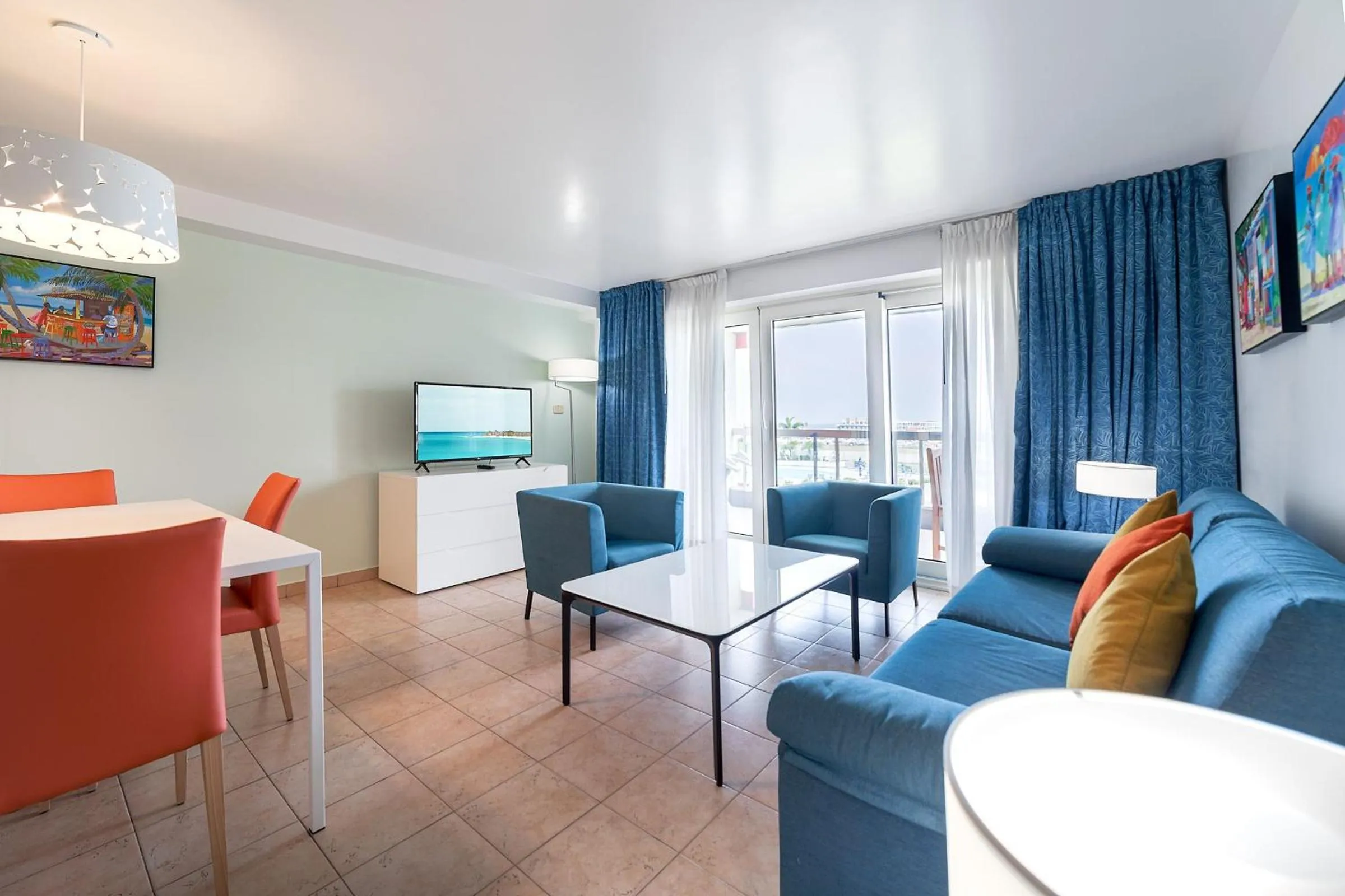 Living room in Royal Islander Club Resort La Terrasse