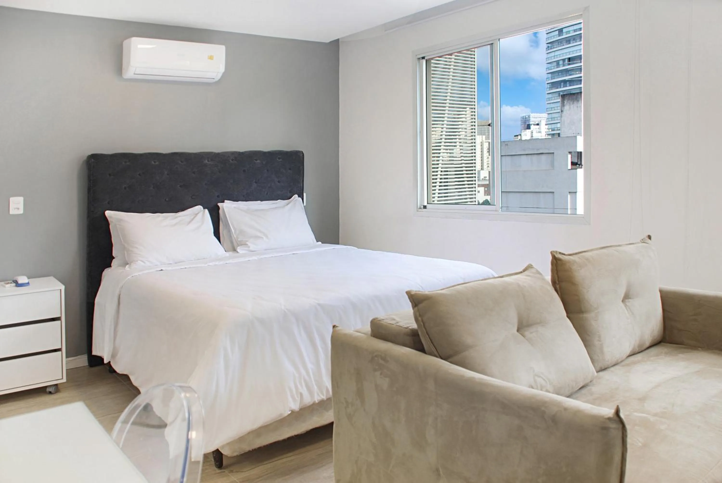 Bed in Sofisticado Hotel na Vila Olimpia