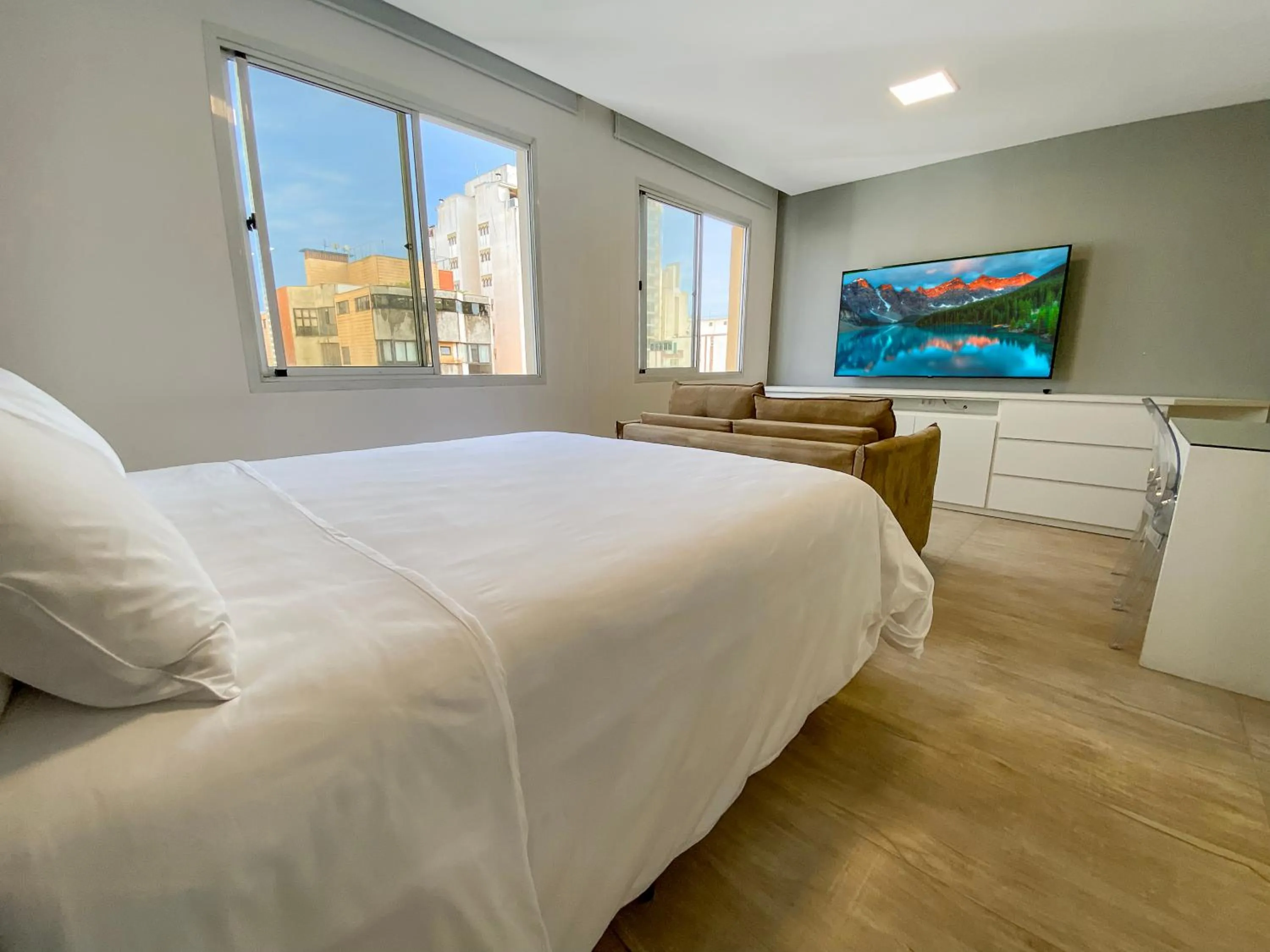 Bedroom, Bed in Sofisticado Hotel na Vila Olimpia