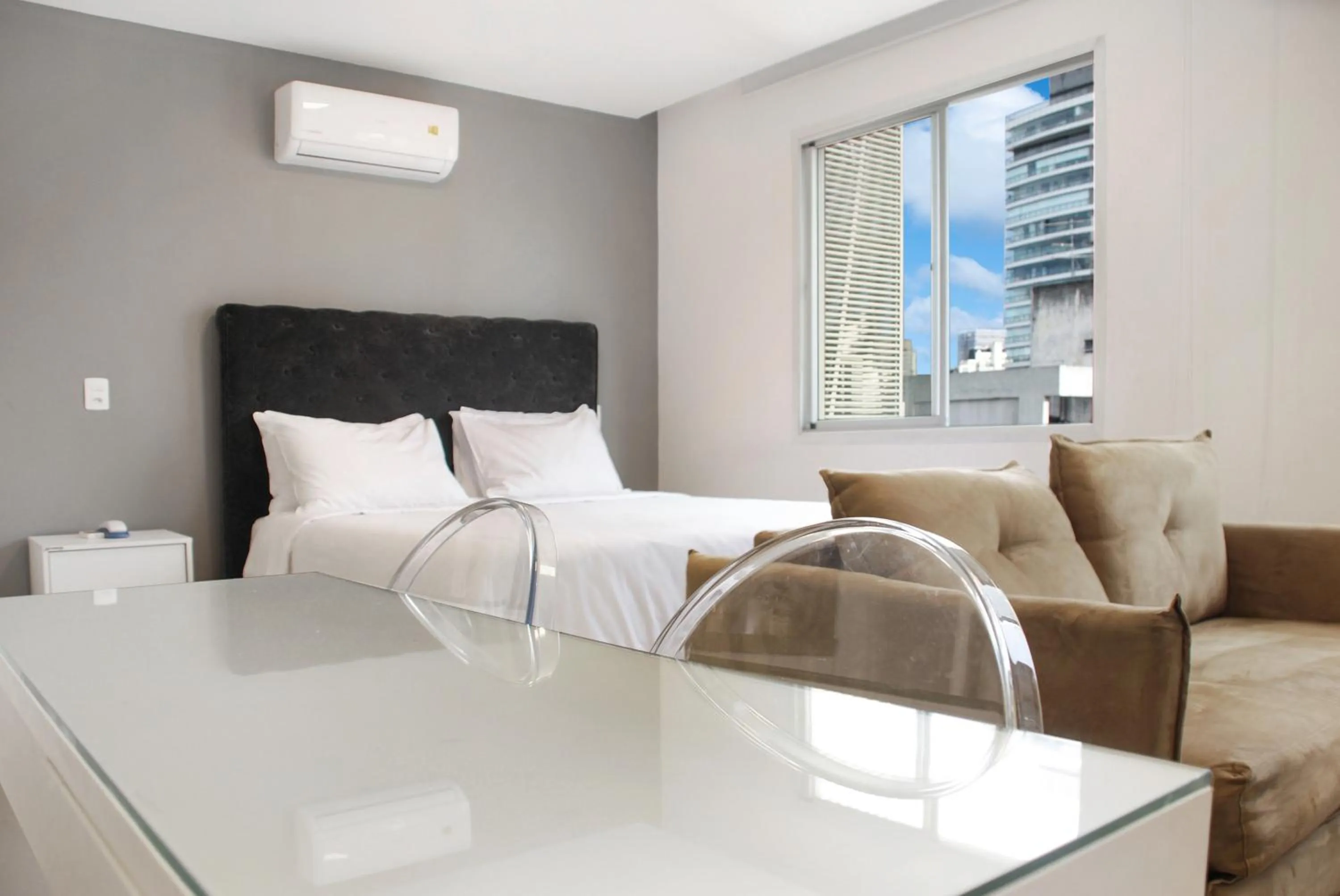 Bed in Sofisticado Hotel na Vila Olimpia