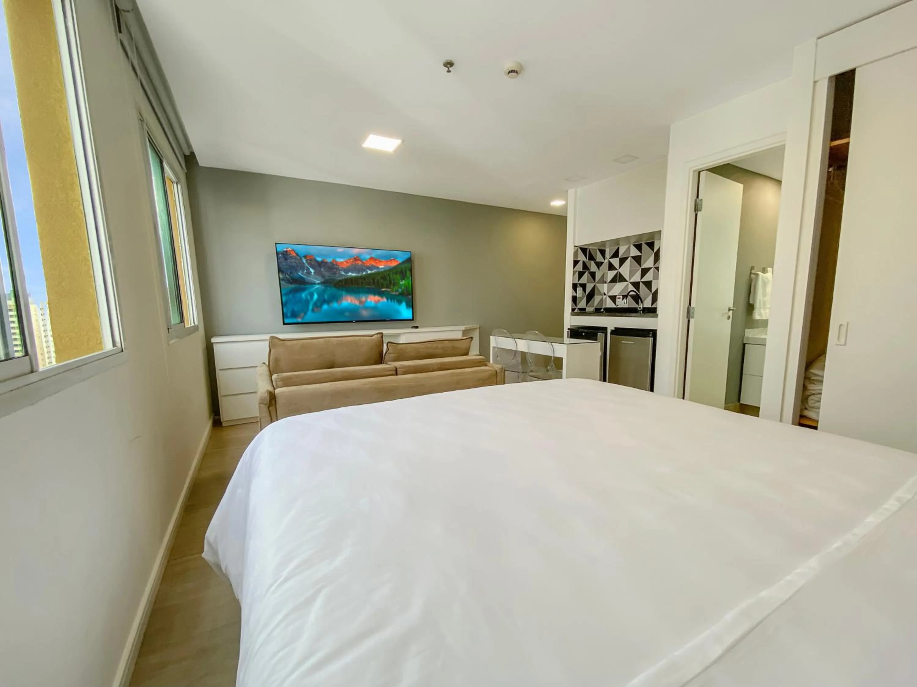 Photo of the whole room, Bed in Sofisticado Hotel na Vila Olimpia