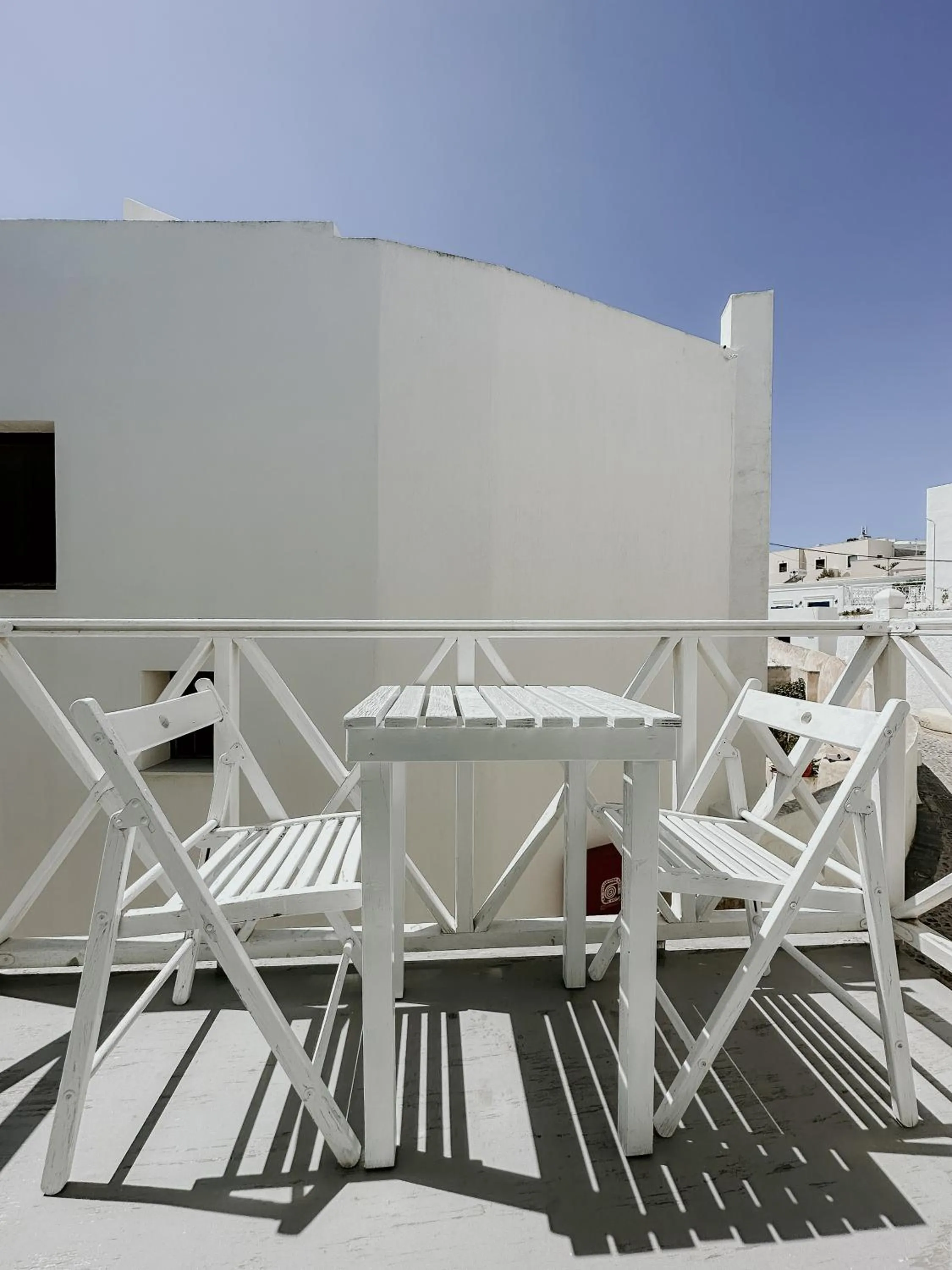 Quadruple Room with Balcony in Hotel Thirasia