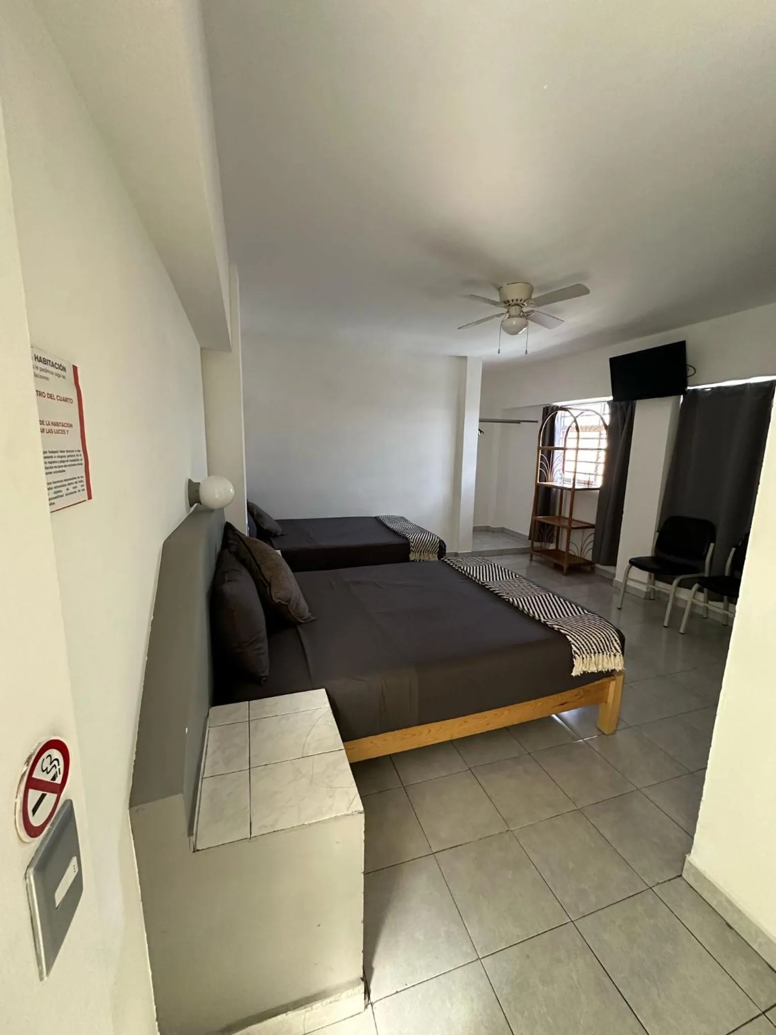 Bed in Hotel Posada Jardín Aguascalientes