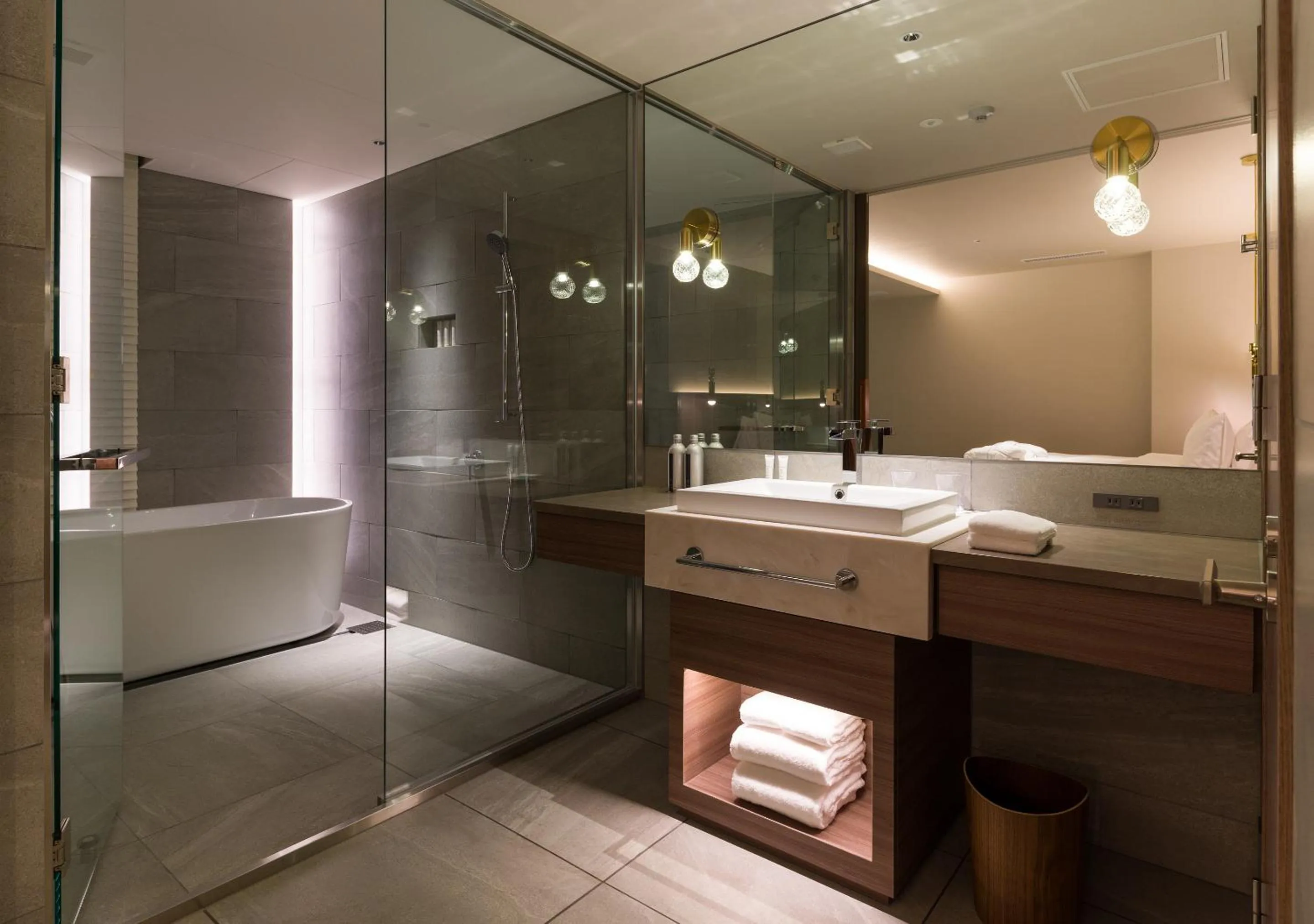 Bathroom in THE skM TOKYO HOTEL & DINING