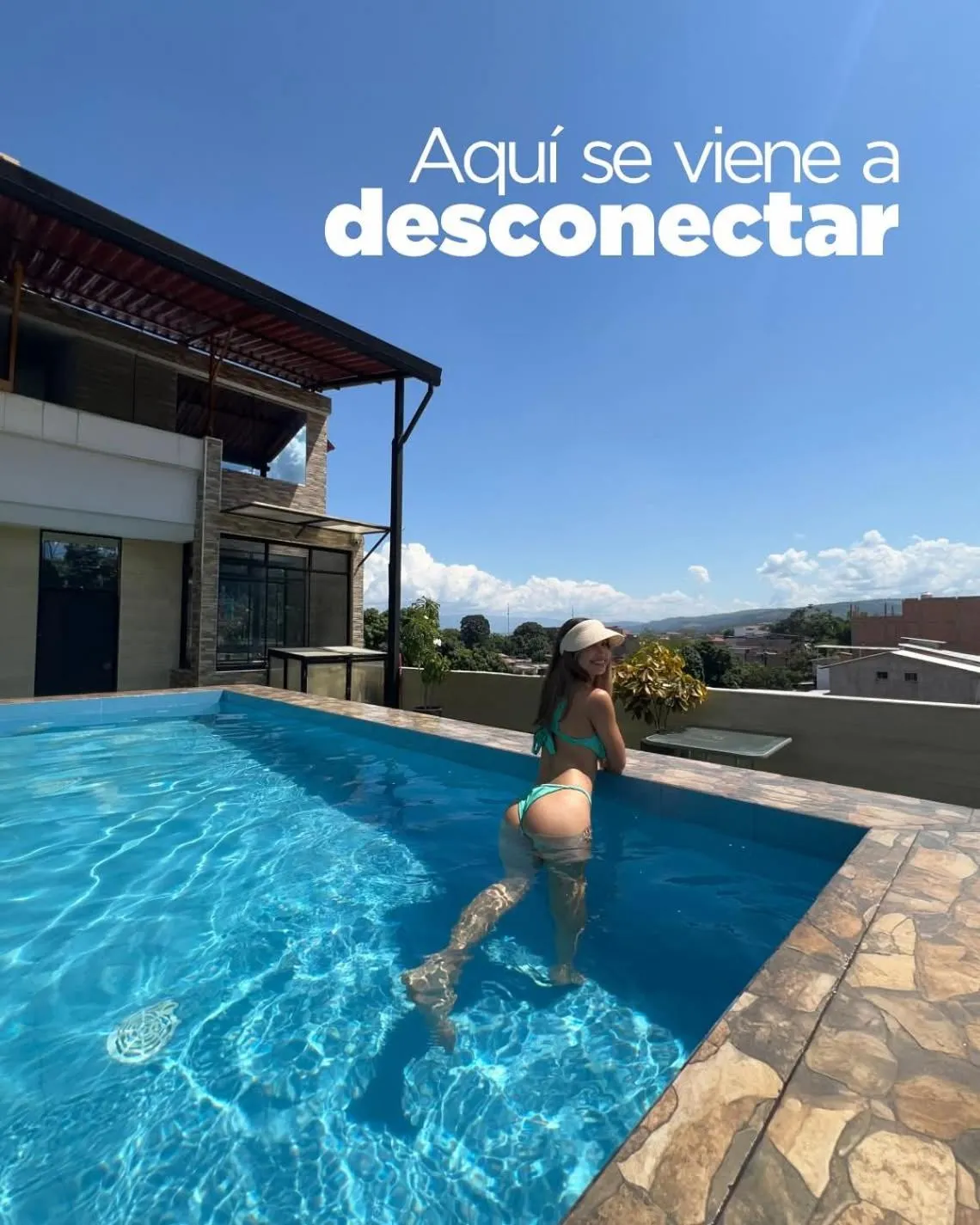 Swimming pool in Sonqu Tarapoto
