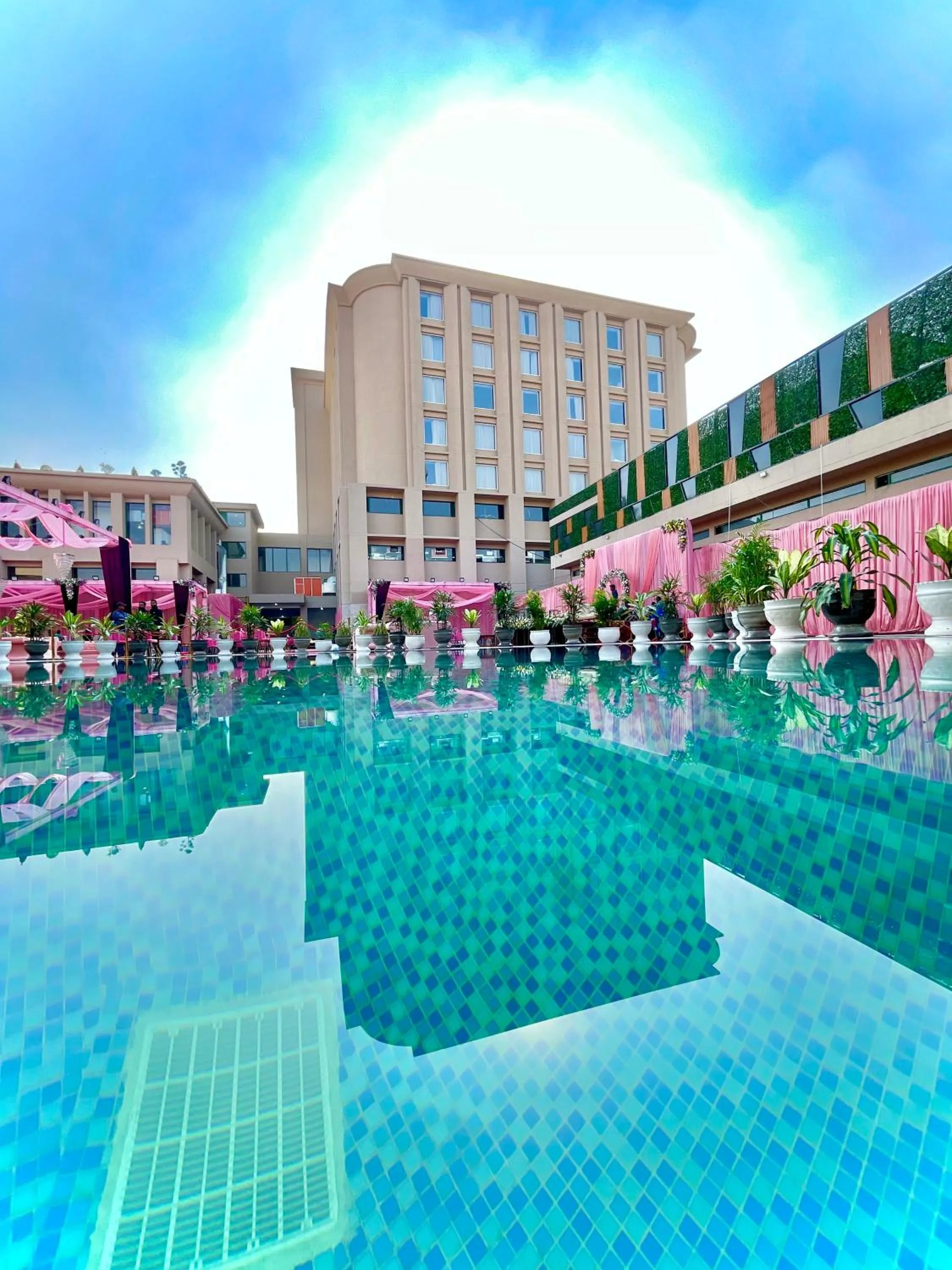 Swimming pool in The Mars Resorts