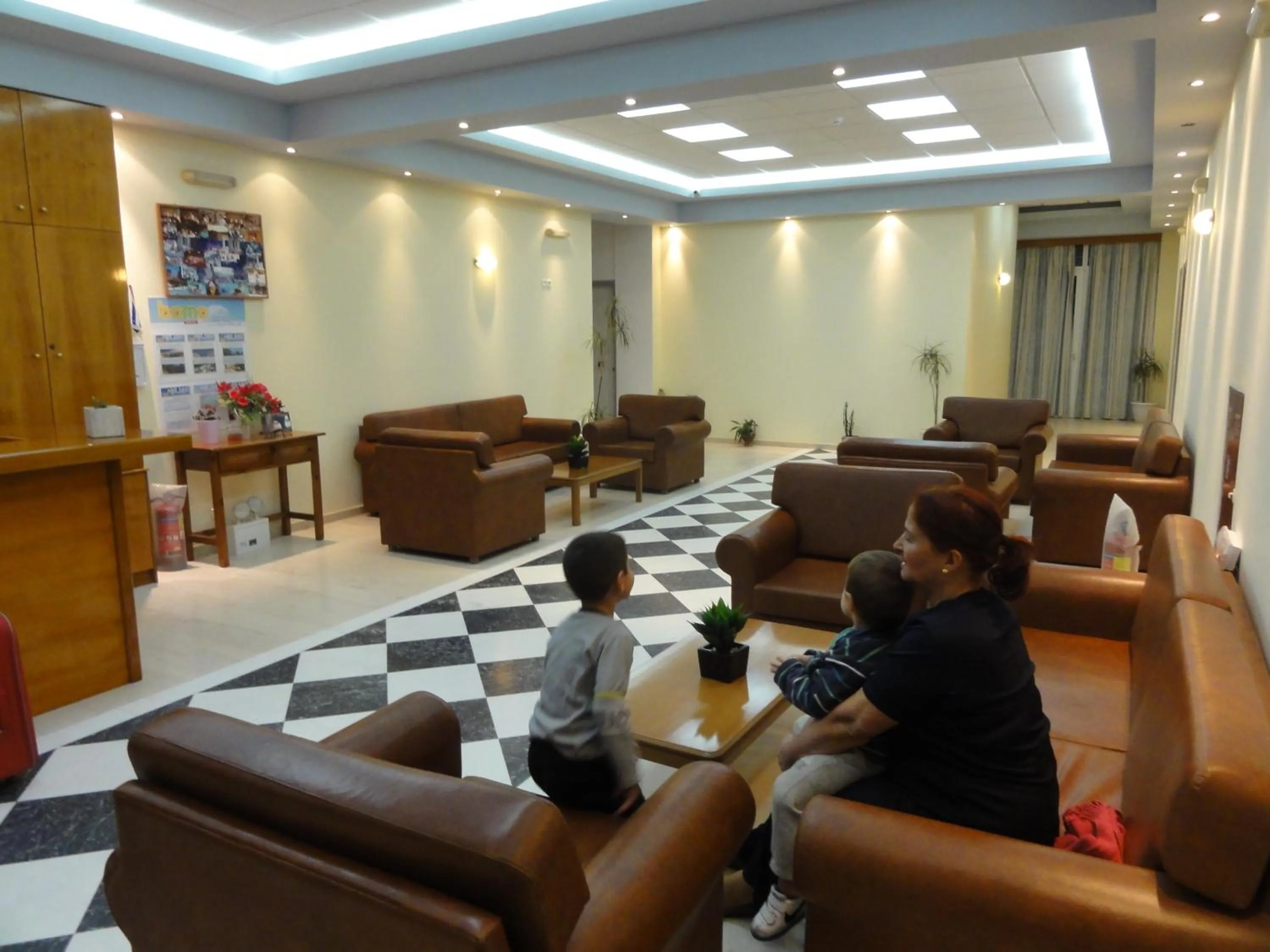 Lobby or reception in Eleni Palace