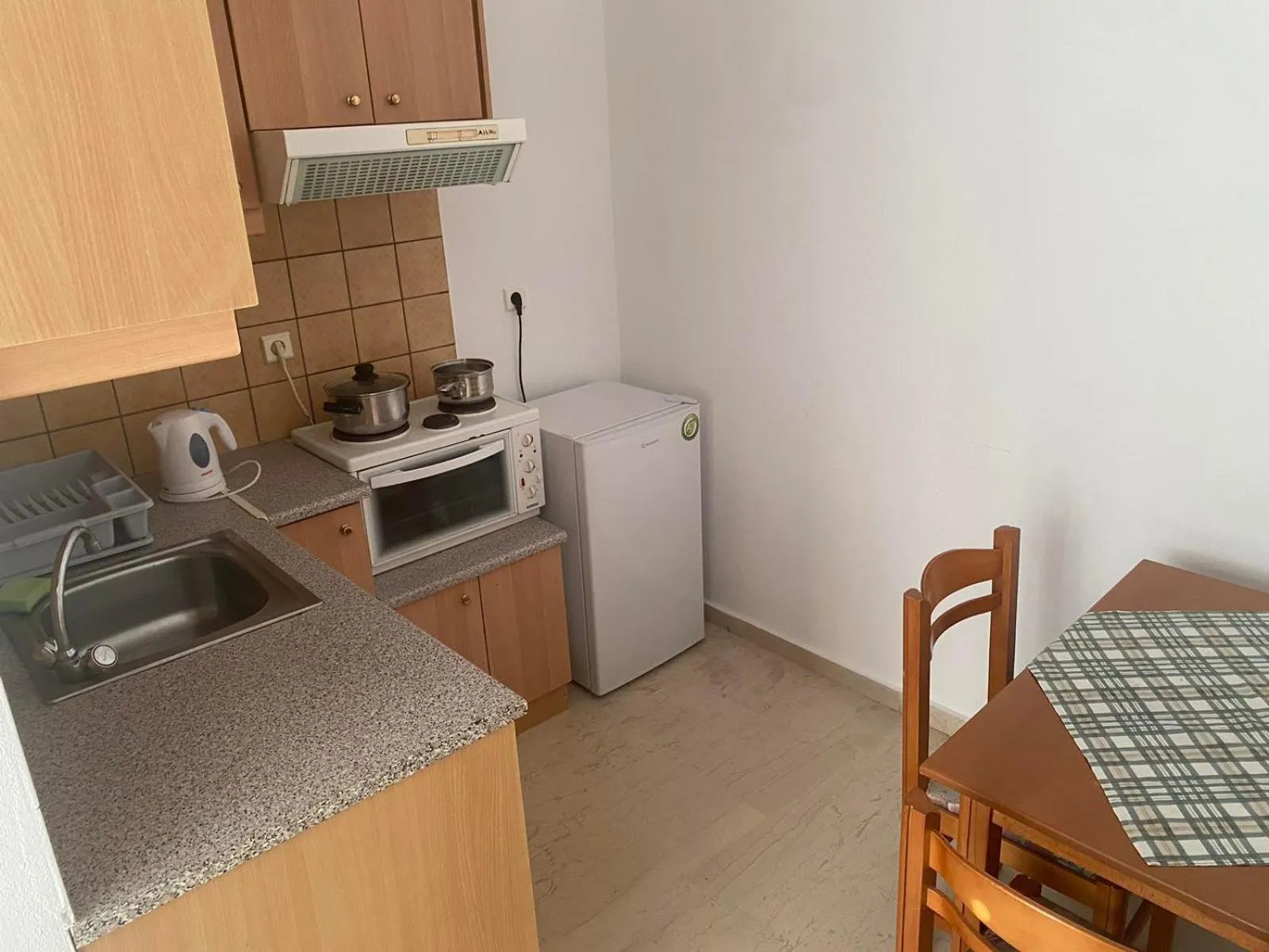 Kitchen or kitchenette in Eleni Palace