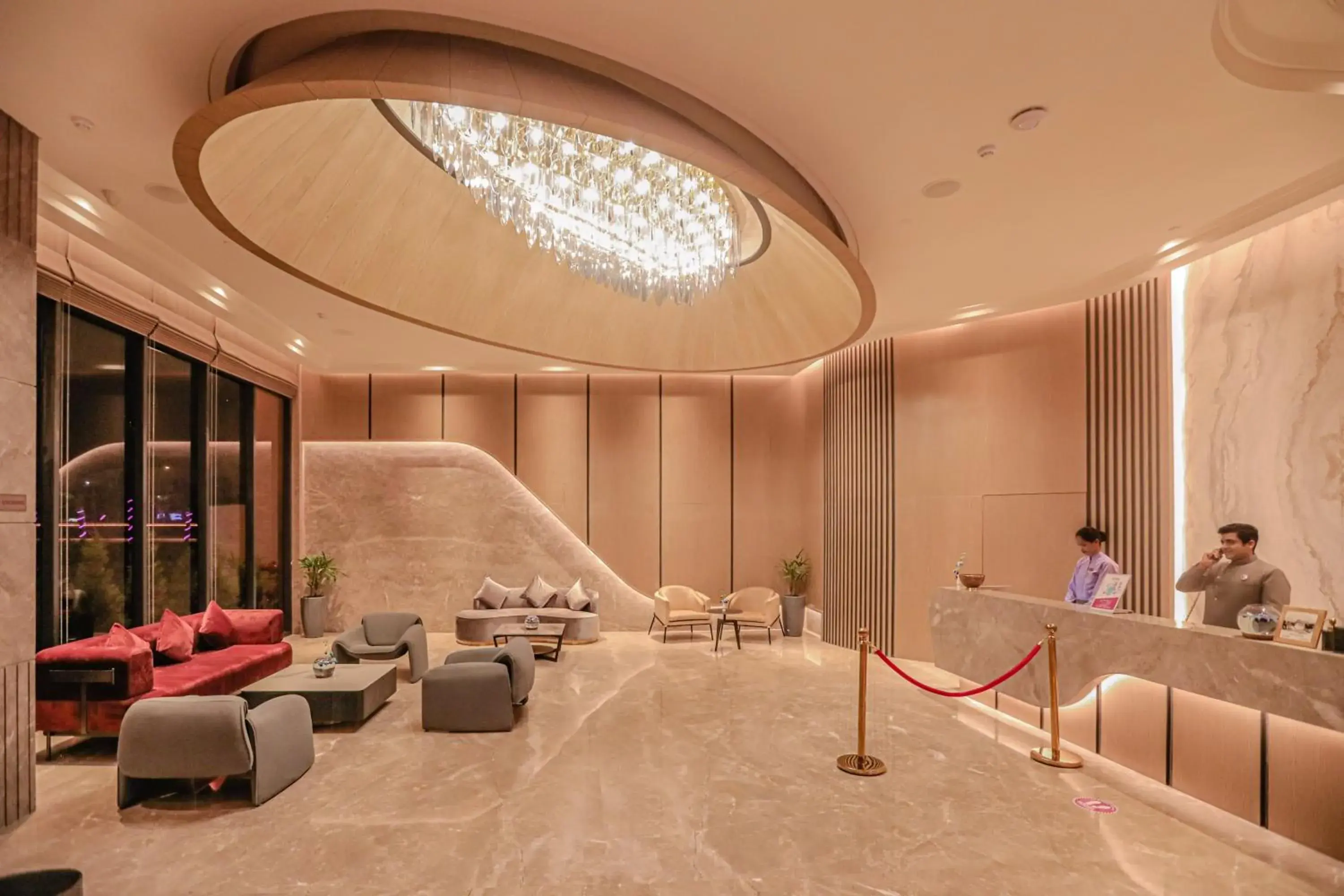 Lobby or reception in Regenta Place Verka Amritsar Lobby or reception in Regenta Place Verka Amritsar