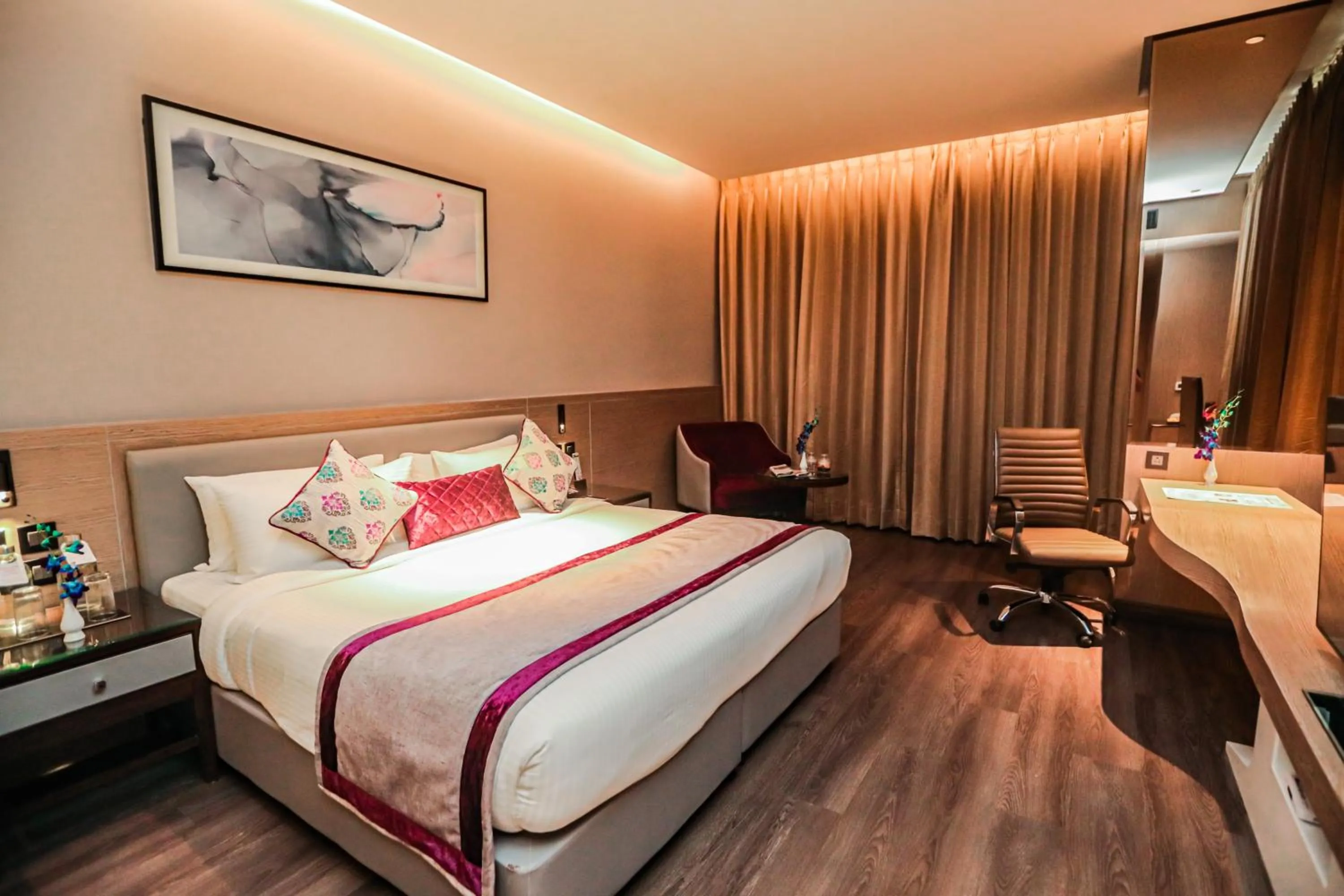 Bedroom, Bed in Regenta Place Verka Amritsar